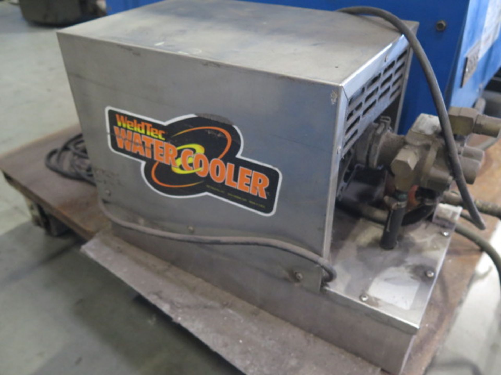 Miller Syncrowave 250 CC-AC/DC Arc Welding Power Source s/n KF922843 w/ WeldTec Cooler, SOLD AS IS - Image 5 of 7