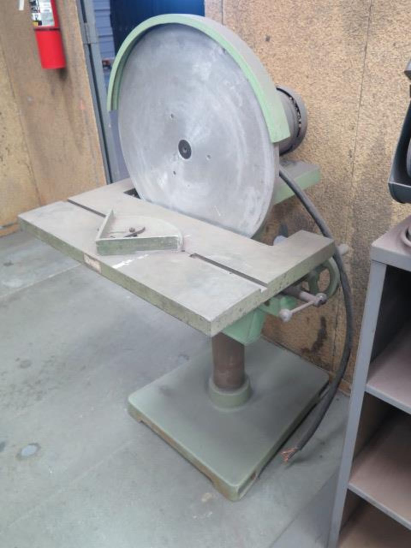 Conquest mdl. 20 ARCH 20" Pedestal Disc Sander s/n 142115-3 (SOLD AS-IS - NO WARRANTY) - Bild 2 aus 7