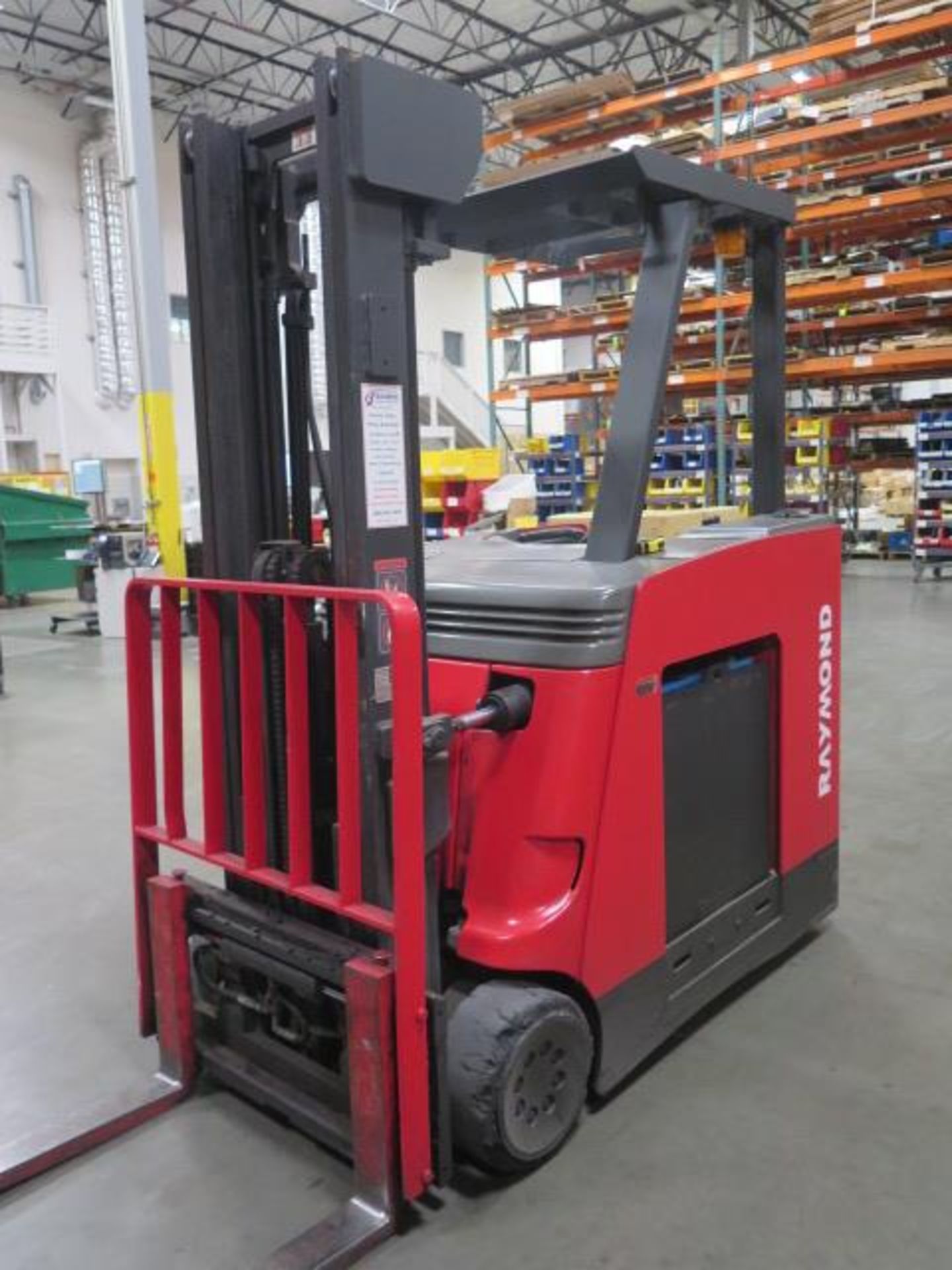 2007 Raymond R50-C50TF 5000 Lb, Standing Elec Forklift s/n R50-07-13193 w/ 2-Stage Mast, SOLD AS IS - Image 3 of 11