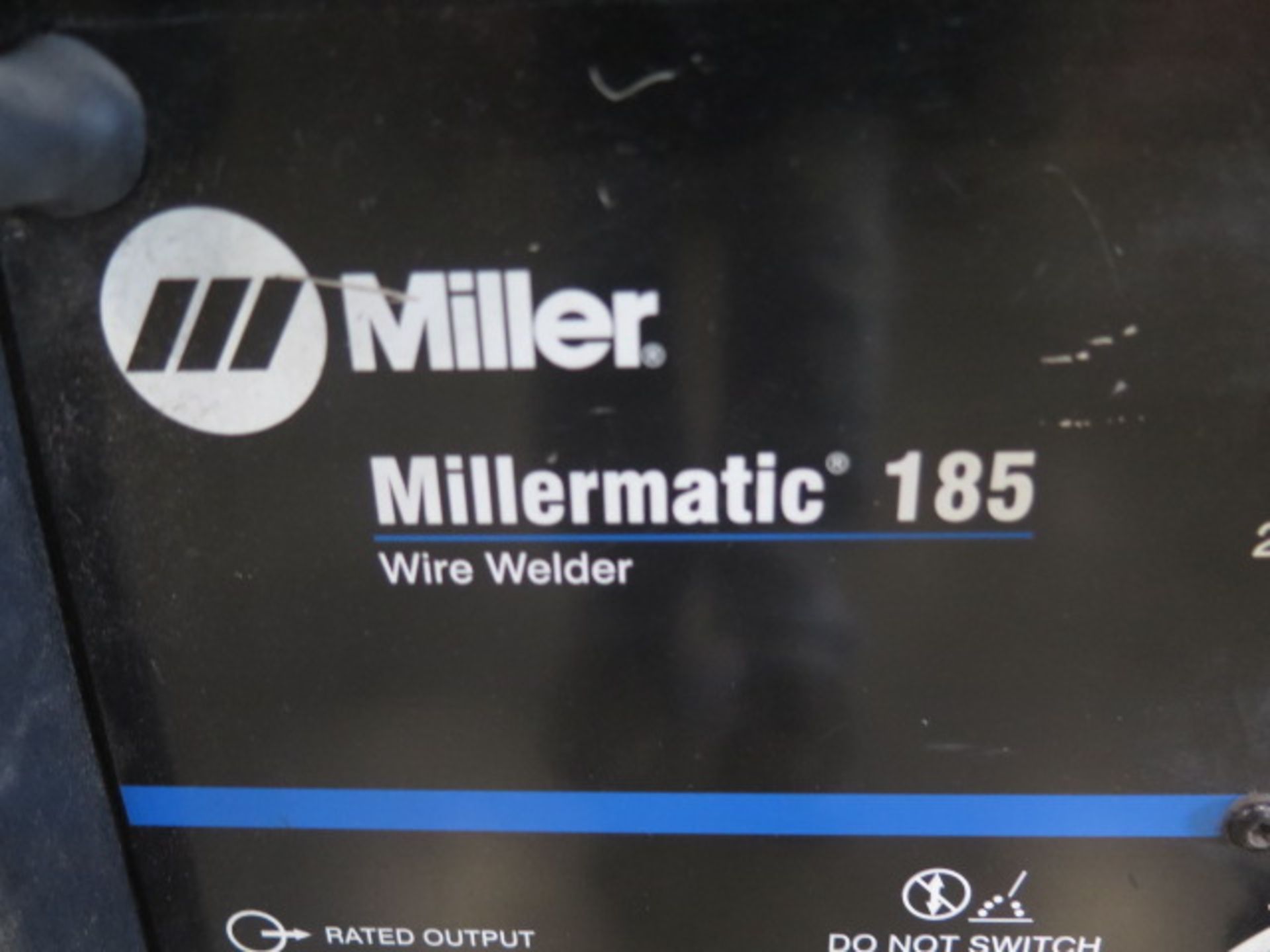 Miller Millermatic 185 CV-DC Arc Welding Power Souirce and Wire Feeder s/n KH428900 SOLD AS-IS - Image 4 of 6