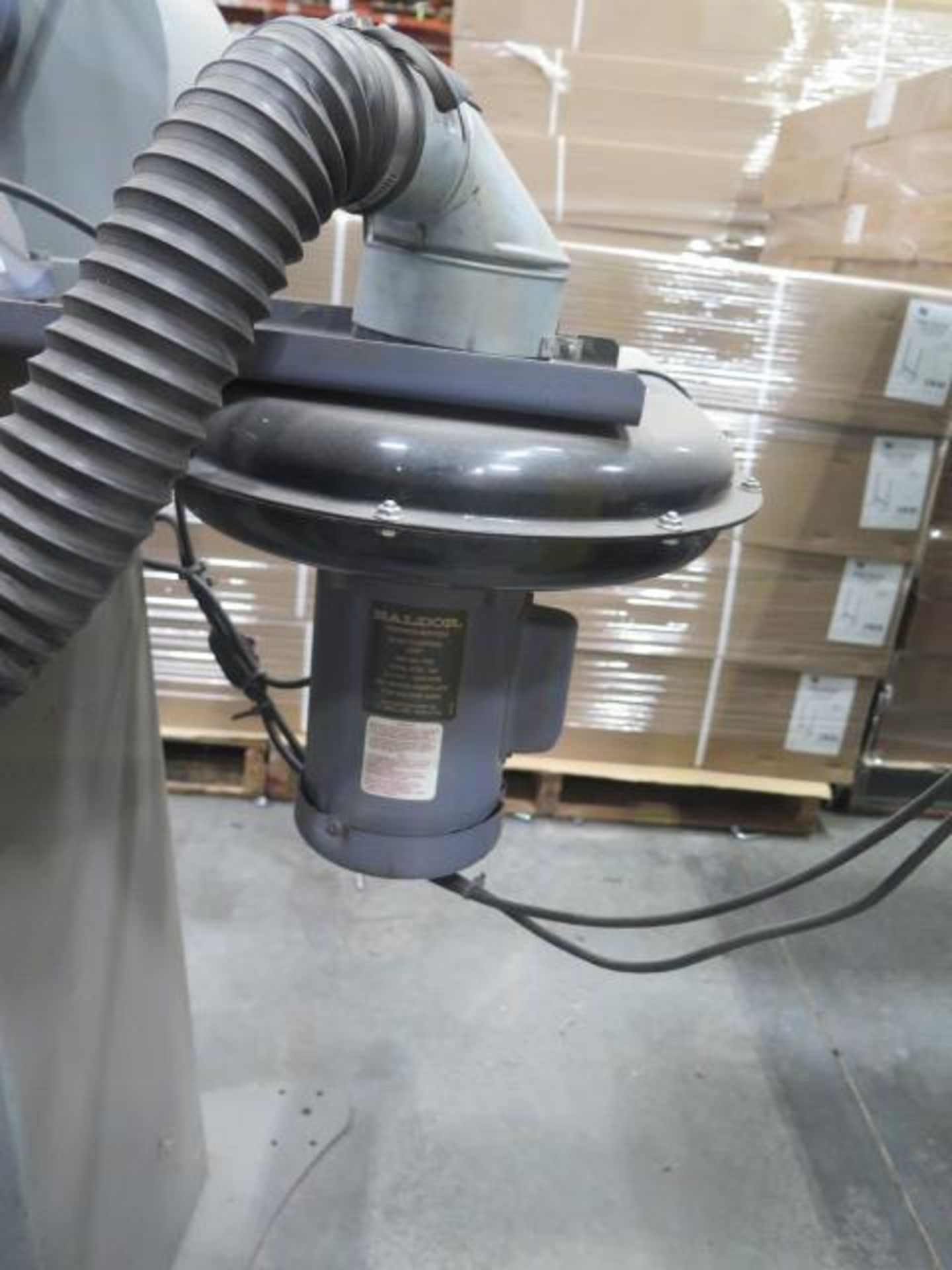 Baldor 3/4Hp Pedestal Buffer w/ Baldor SPB-9 Dust Collector (SOLD AS-IS - NO WARRANTY) - Bild 8 aus 9