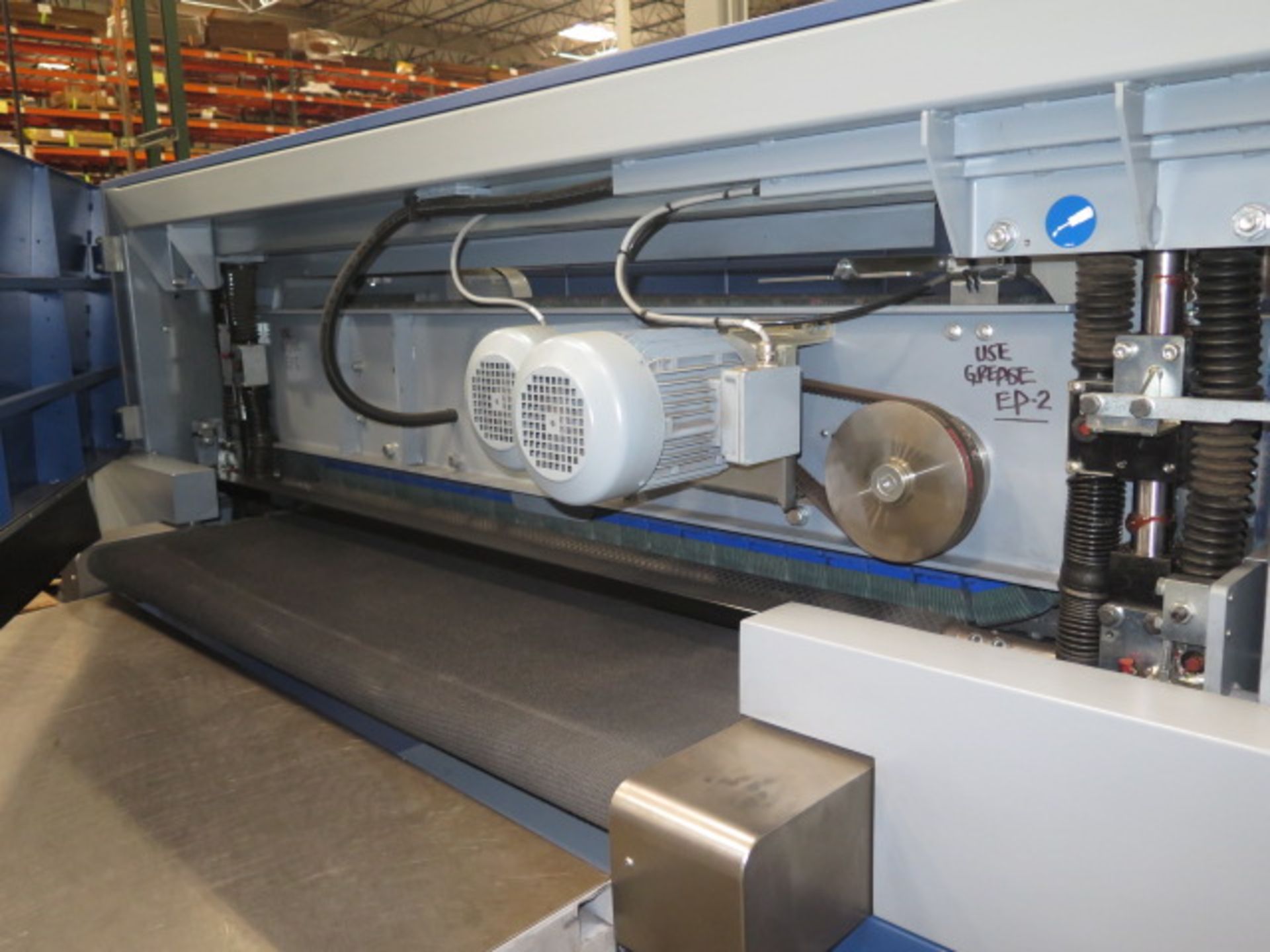 2015 Lissmac SBM-L1500 G1S2-60 2-Sided Deburring and Edge Rounding Machine s/n 004475, SOLD AS IS - Bild 14 aus 22