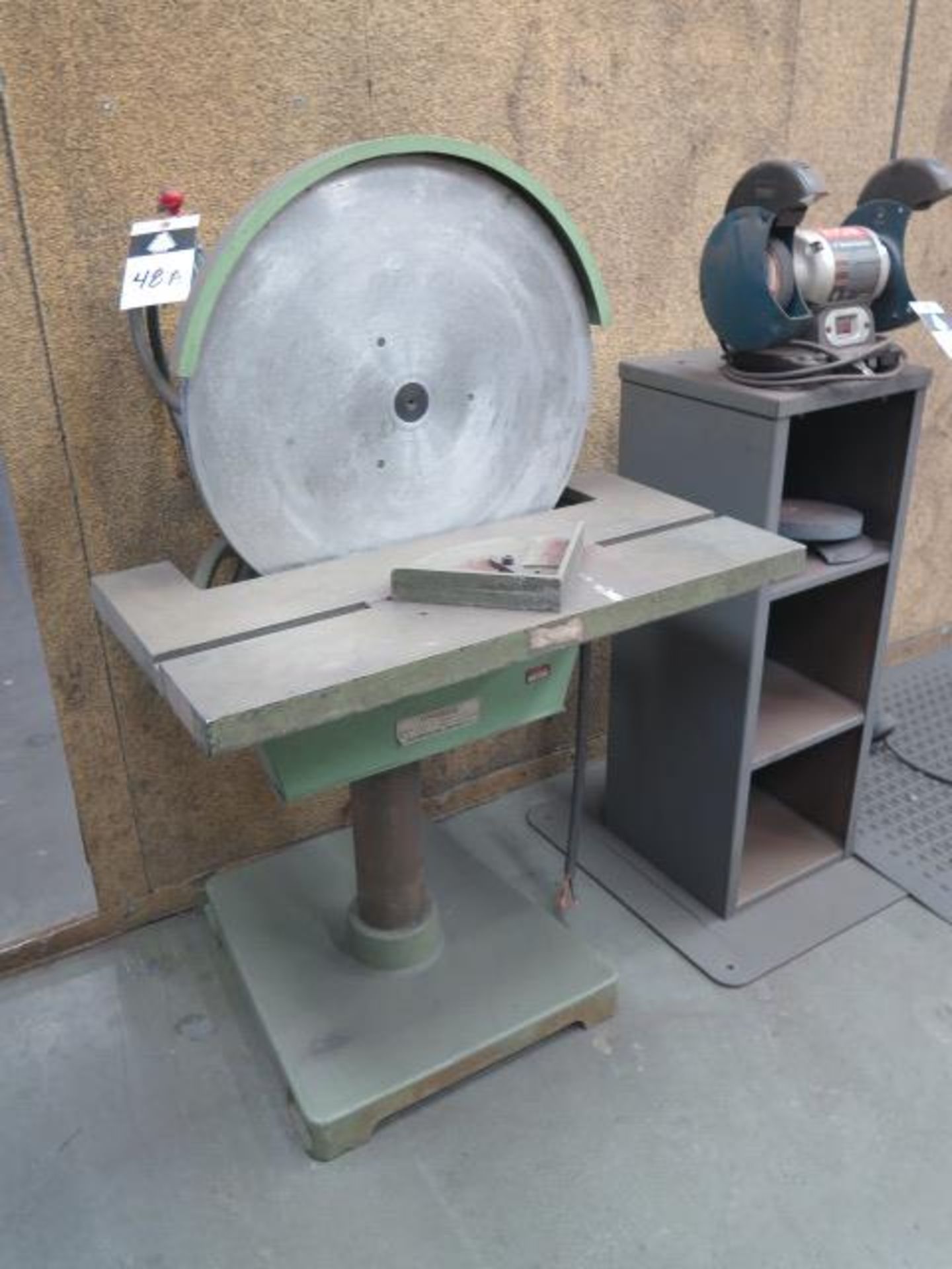 Conquest mdl. 20 ARCH 20" Pedestal Disc Sander s/n 142115-3 (SOLD AS-IS - NO WARRANTY)