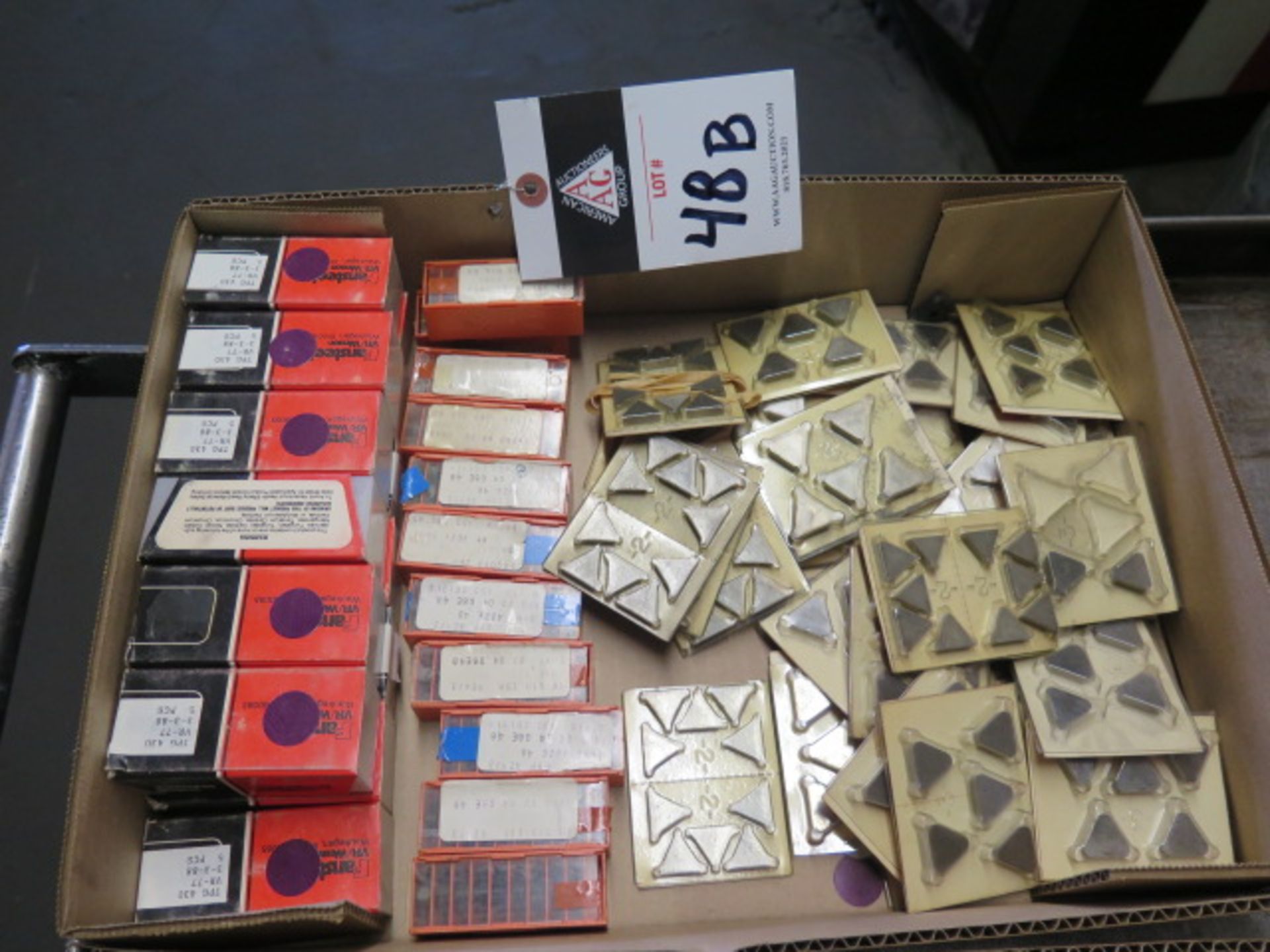 Carbide Inserts (SOLD AS-IS - NO WARRANTY)