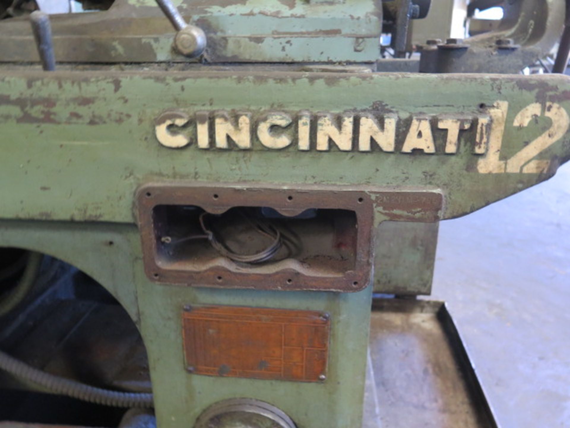 Cincinnati EA Centerless Grinding Machine s/n 2M2H1M-795 (PARTS MACHINE) (SOLD AS-IS - NO WARRANTY) - Image 7 of 7