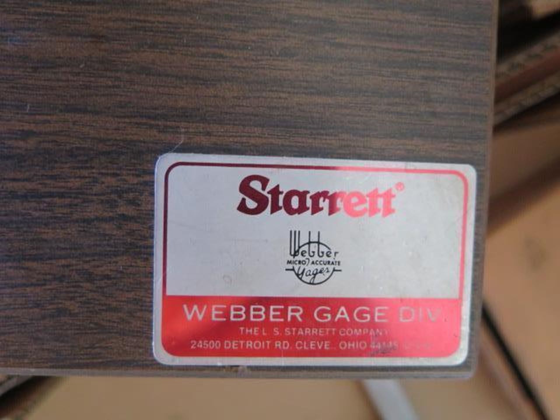 Starrett Gage Block Sets (2) (ALMOST COMPLETE) (SOLD AS-IS - NO WARRANTY) - Image 5 of 5