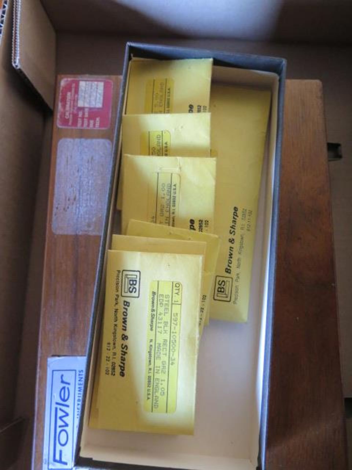 Misc Gage Block Sets (PARTIALS) (SOLD AS-IS - NO WARRANTY) - Image 3 of 3