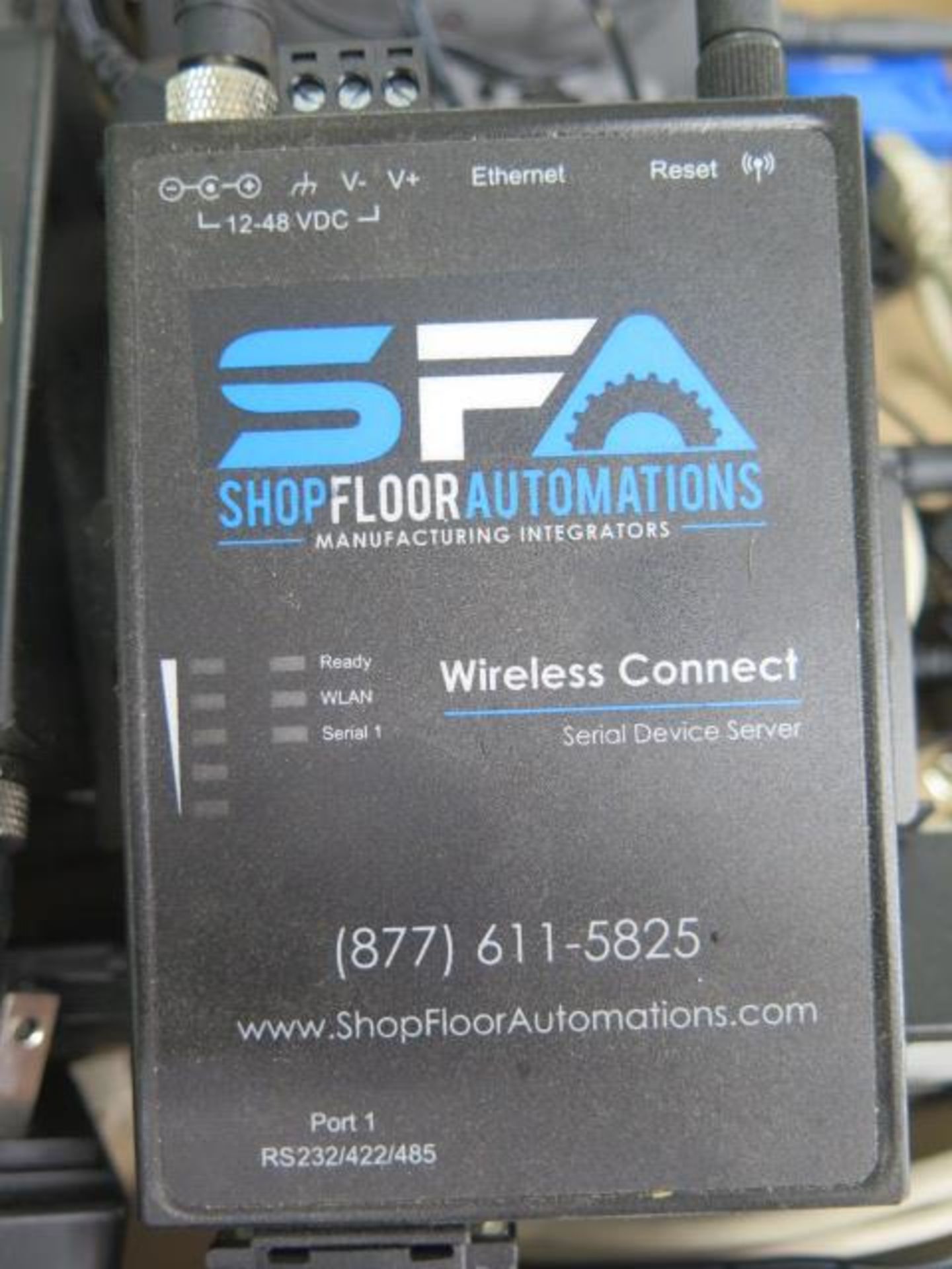 Shop Floor Automations / MOXA mdl. Nport W2150A "Wireless Connects" Wireless Serial Device - Image 3 of 8