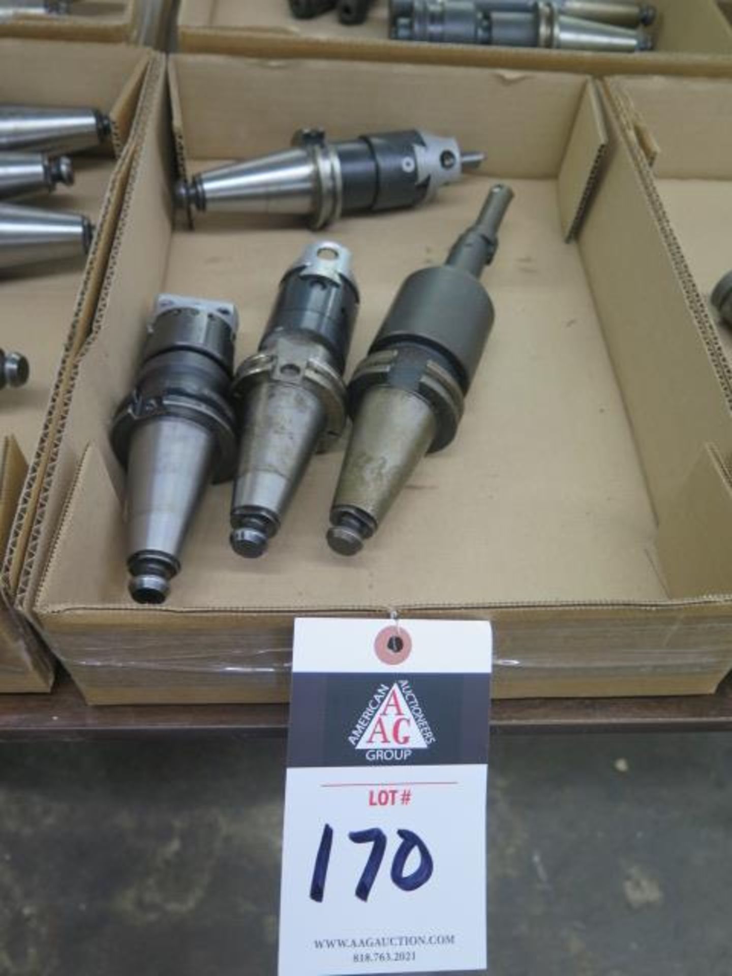 CAT-40 Taper Boring Heads (4) (SOLD AS-IS - NO WARRANTY)