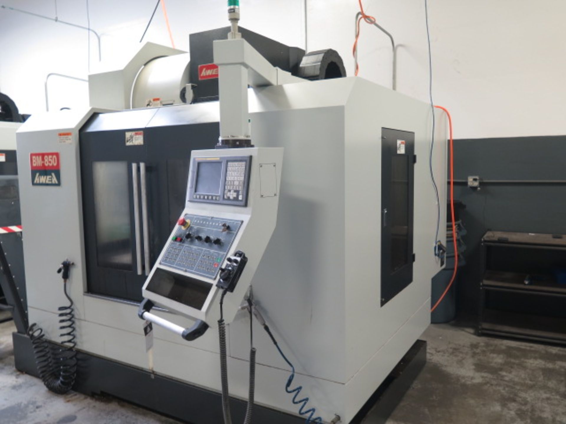 7/2010 Yama Seiki Awea BM-850 CNC VMC s/n 850-9006 w/ Fanuc Series 0i-MC, Box Way Machine,SOLD AS IS - Image 2 of 20