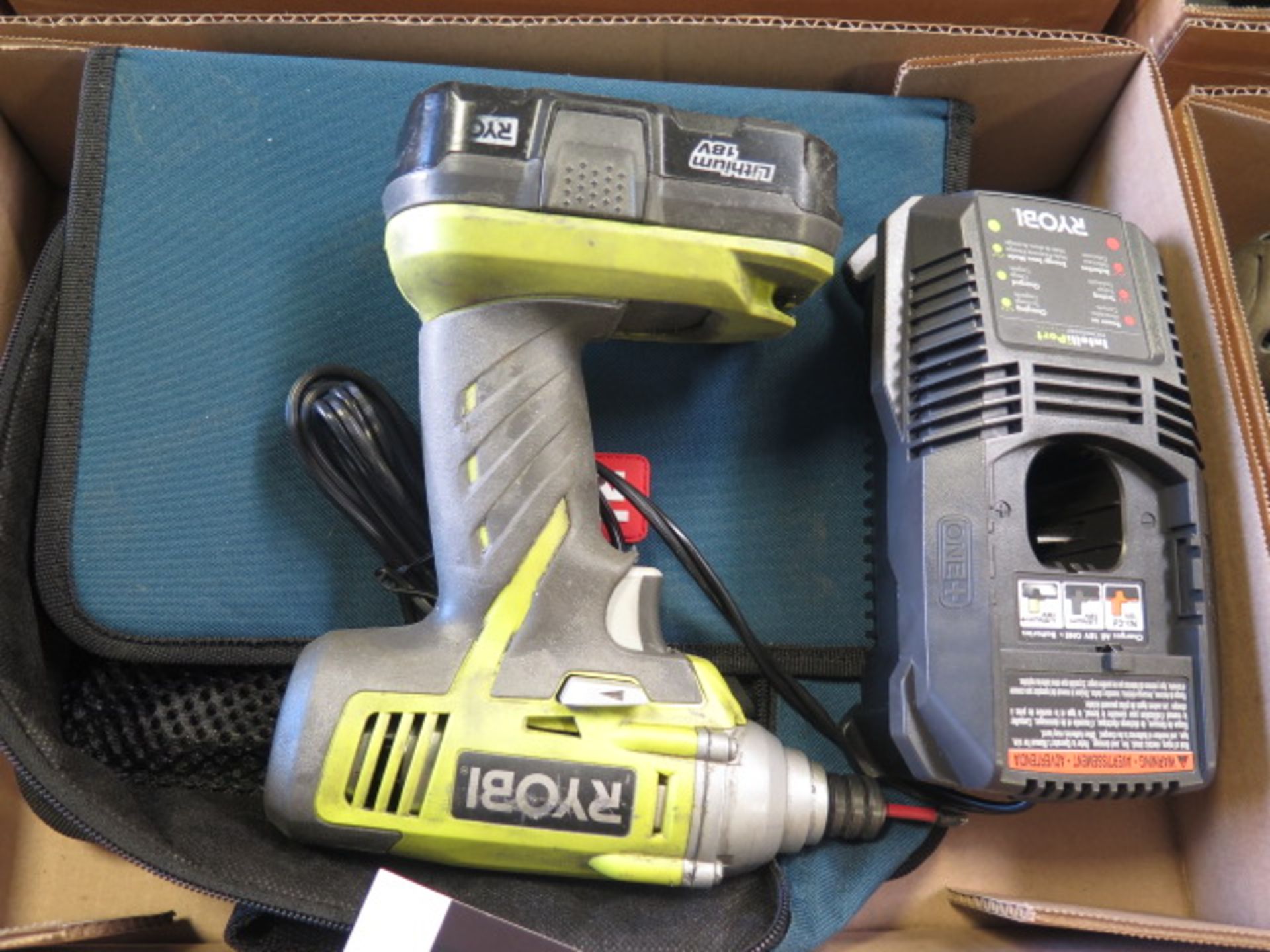 Ryobi 18Volt Cordless Nut Driver w/ Charger (SOLD AS-IS - NO WARRANTY) - Image 2 of 2