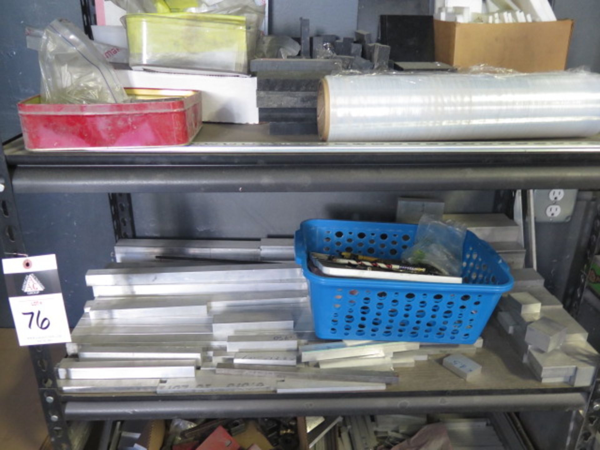 Aluminum, Steel and Plastic Stock w/ Racks (MUST TAKE ALL) (SOLD AS-IS - NO WARRANTY) - Image 3 of 12