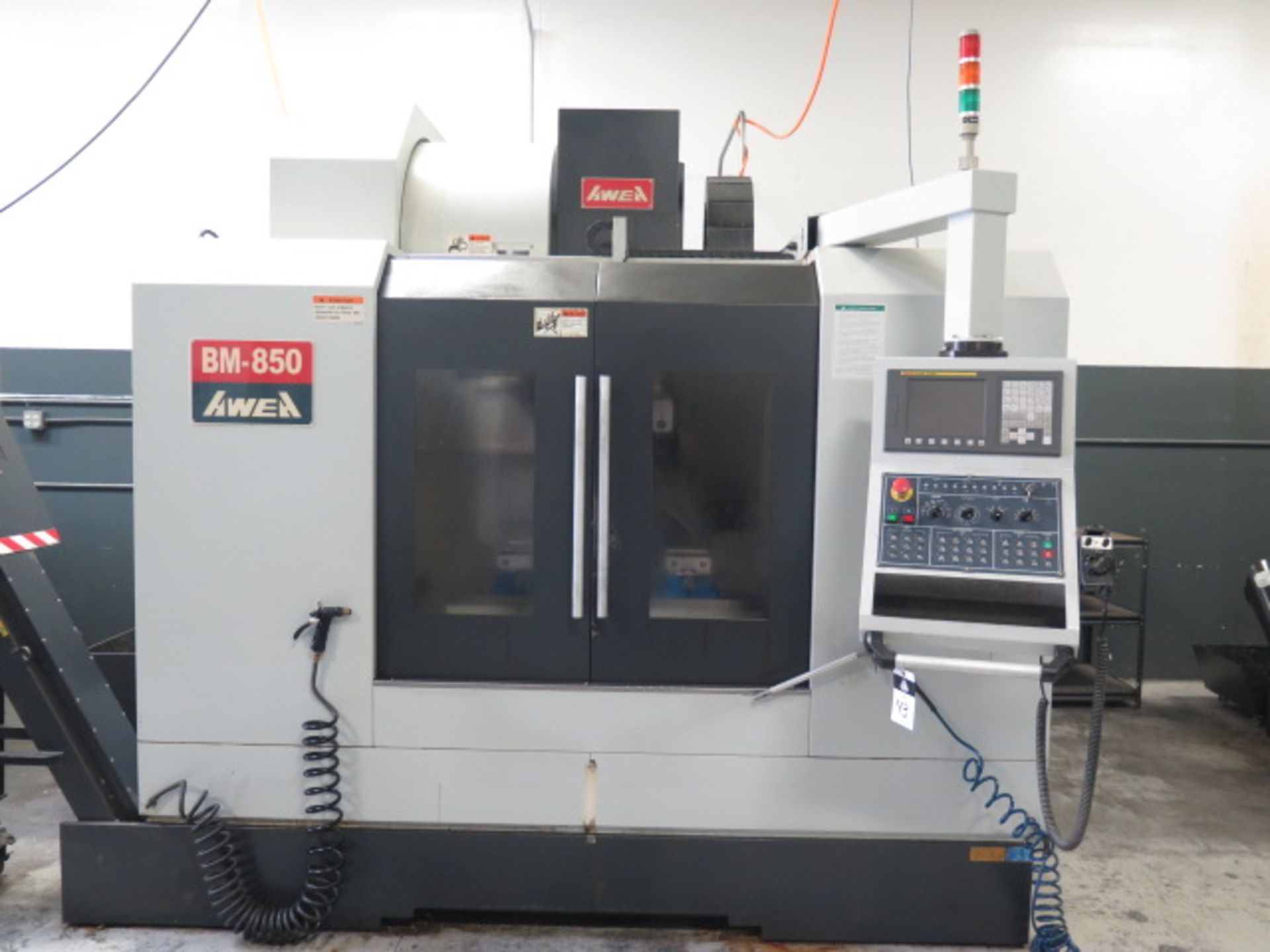 7/2010 Yama Seiki Awea BM-850 CNC VMC s/n 850-9006 w/ Fanuc Series 0i-MC, Box Way Machine,SOLD AS IS