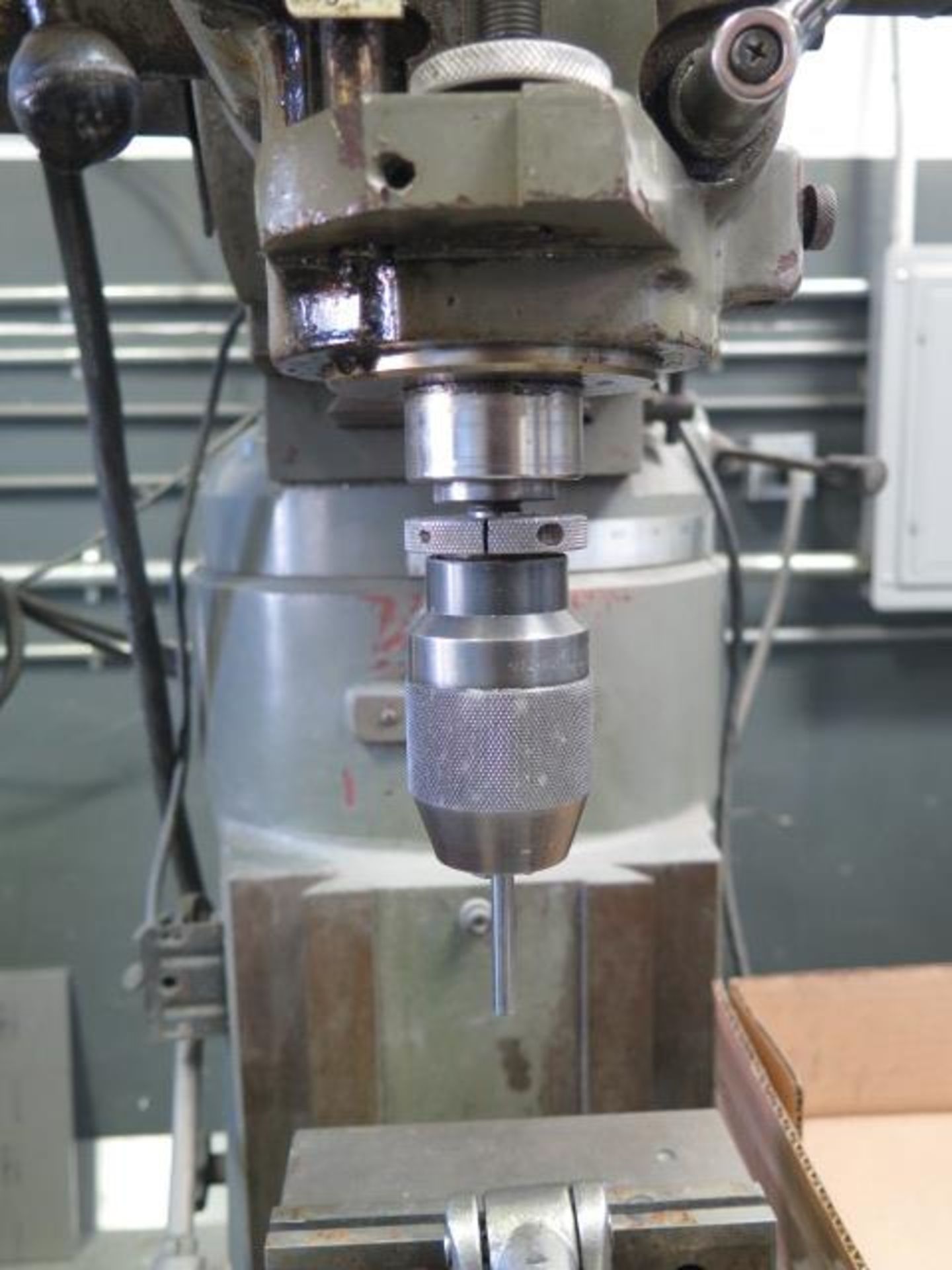 Jet JTM-2 Vertical Mill s/n 505041 w/ Acu-Rite MillMate DRO, 2Hp Motor, 80-2720 RPM, Chrome Ways, - Image 10 of 12