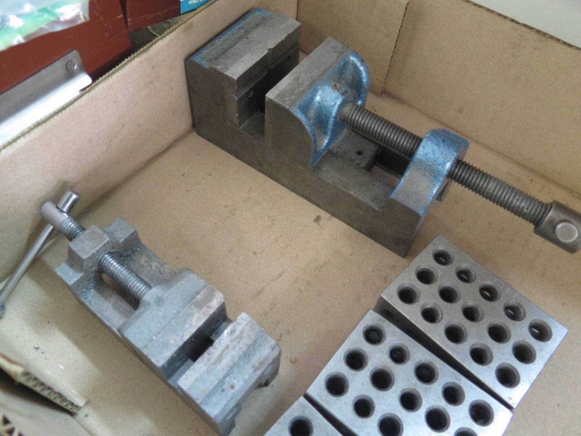 Machine Vises (2) and 1-2-3 Blocks (SOLD AS-IS - NO WARRANTY) - Image 3 of 4