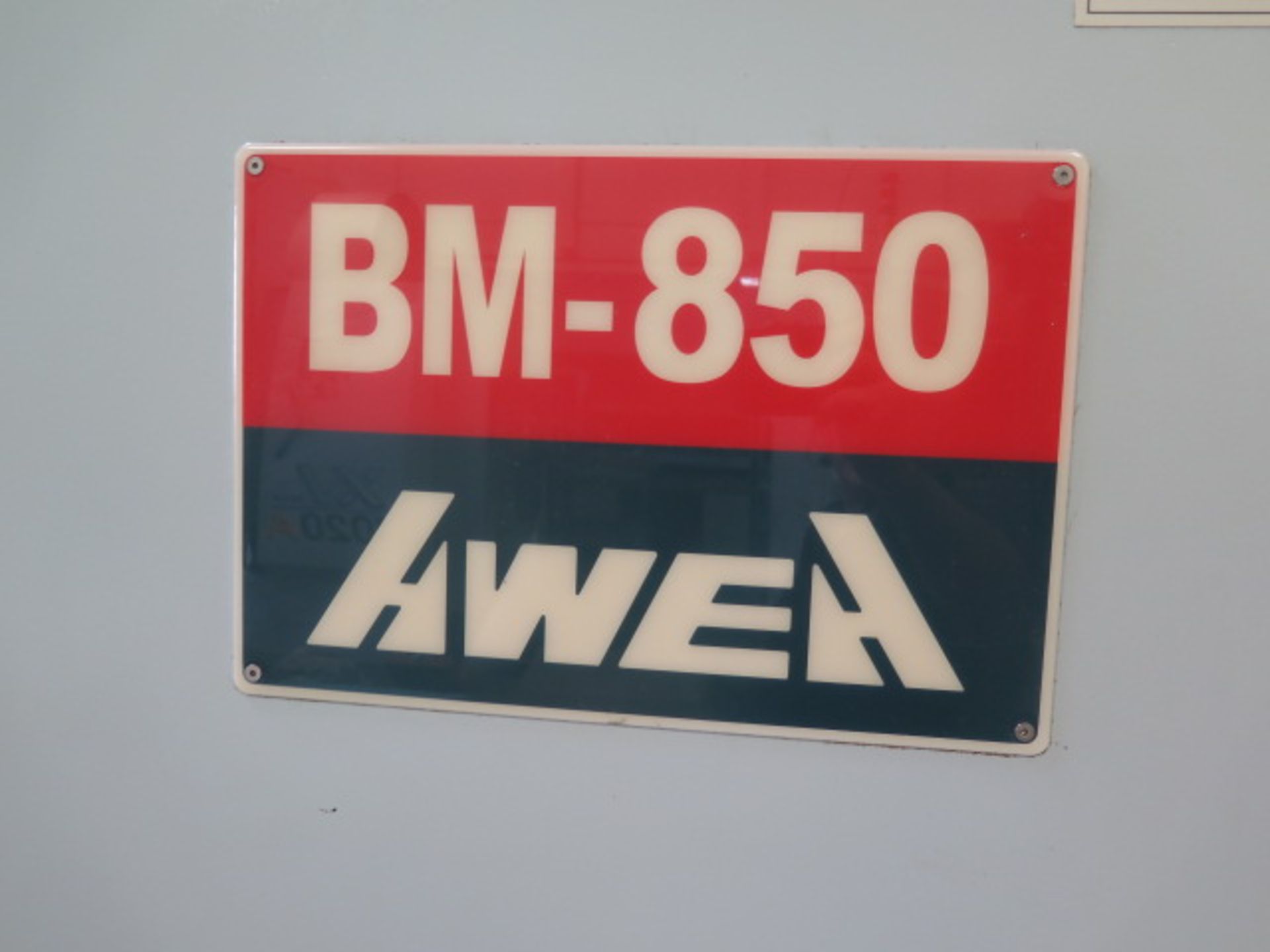 7/2010 Yama Seiki Awea BM-850 CNC VMC s/n 850-9006 w/ Fanuc Series 0i-MC, Box Way Machine,SOLD AS IS - Image 4 of 20