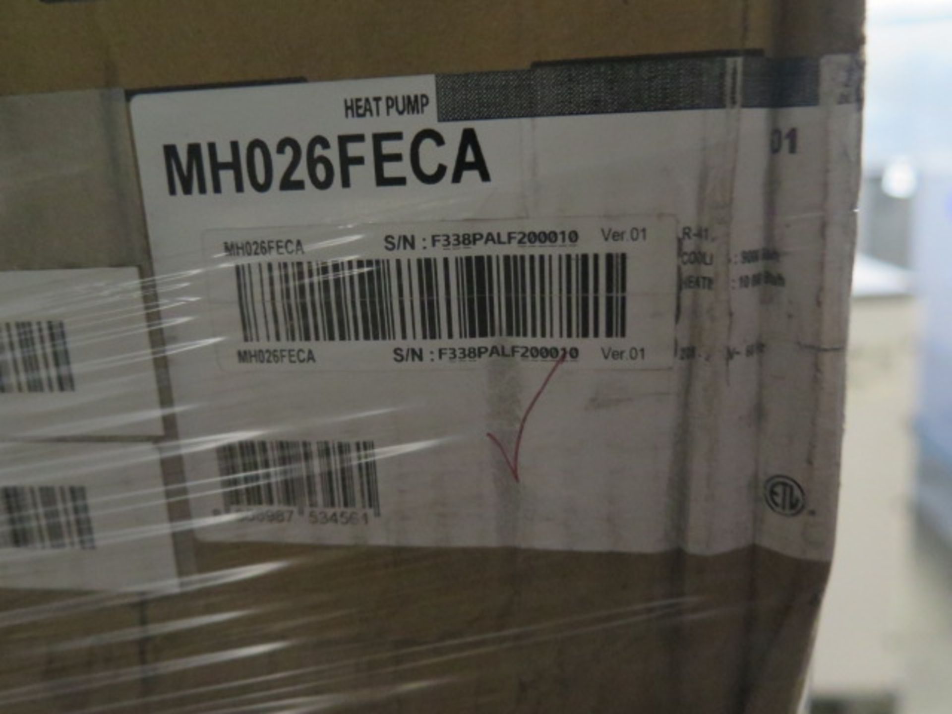 Samsung MH026FECA Indoor Heat Pump Unit (SOLD AS-IS - NO WARRANTY) - Image 4 of 4