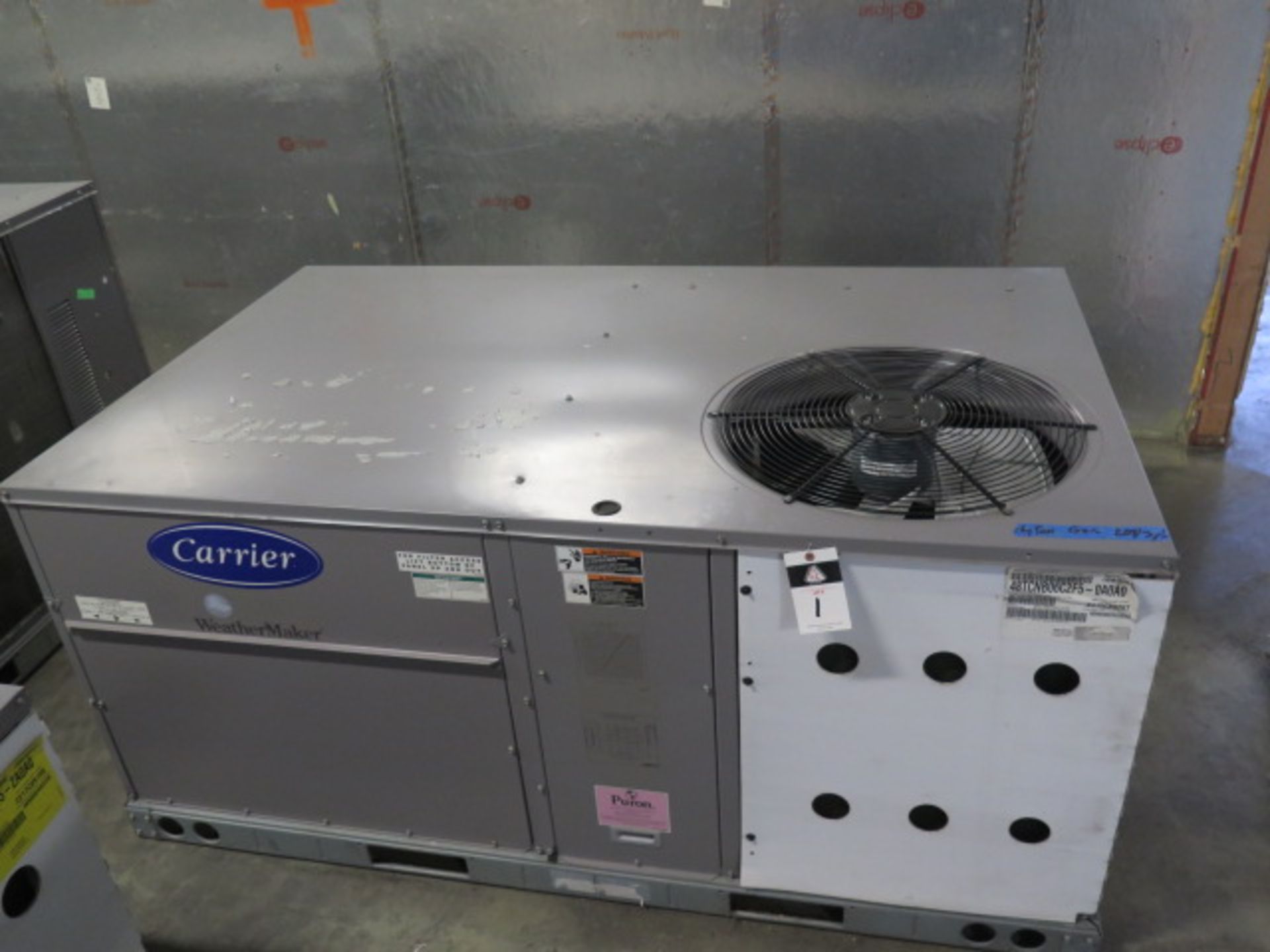 Carrier 48TNCB06C2F5-0A0A0 5 Ton Gas Heat Unit s/n 2415C89267 208/230V. (SOLD AS-IS - NO WARRANTY) - Image 2 of 8