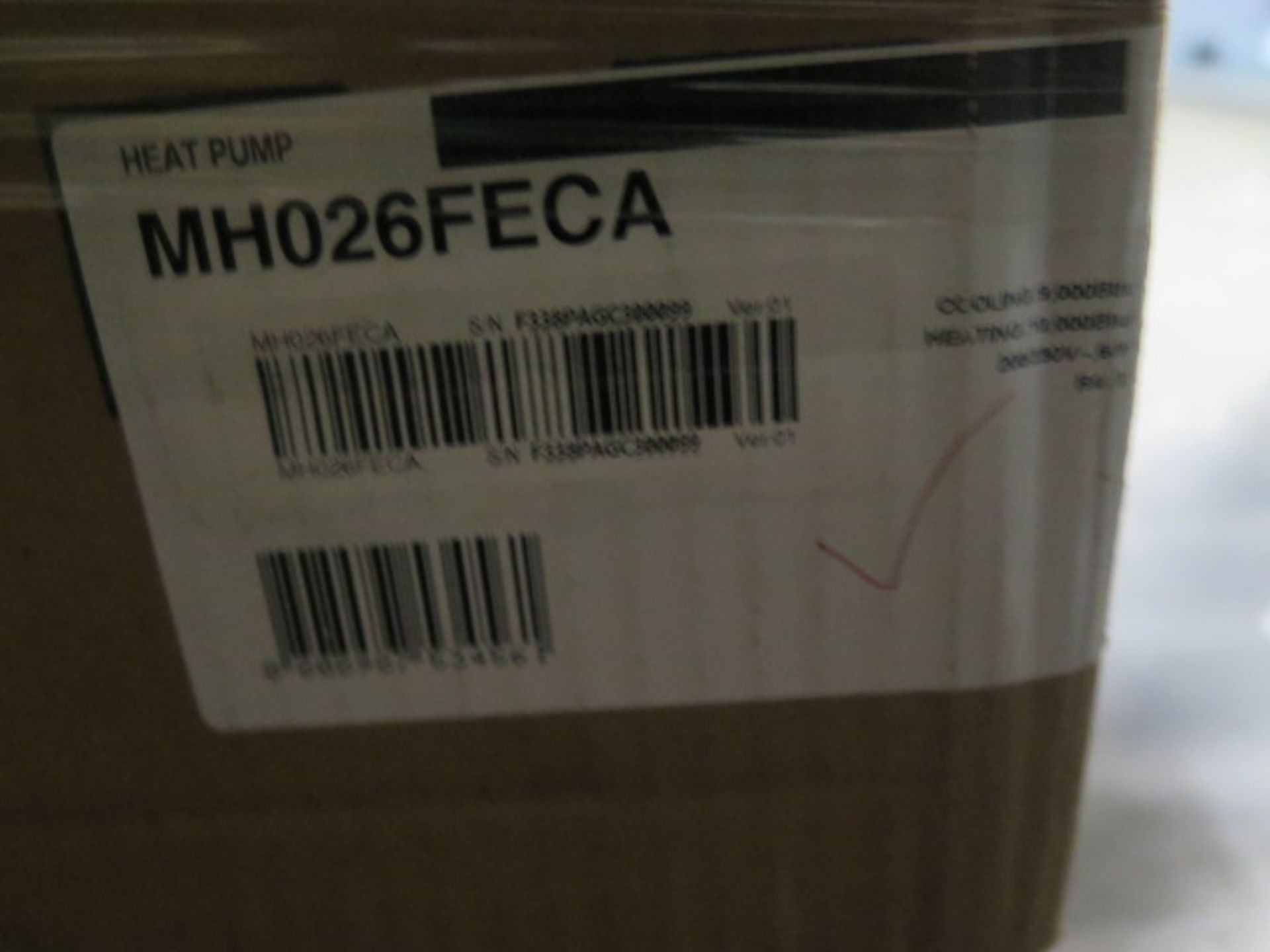 Samsung MH026FECA Indoor Heat Pump Unit (SOLD AS-IS - NO WARRANTY) - Image 4 of 4