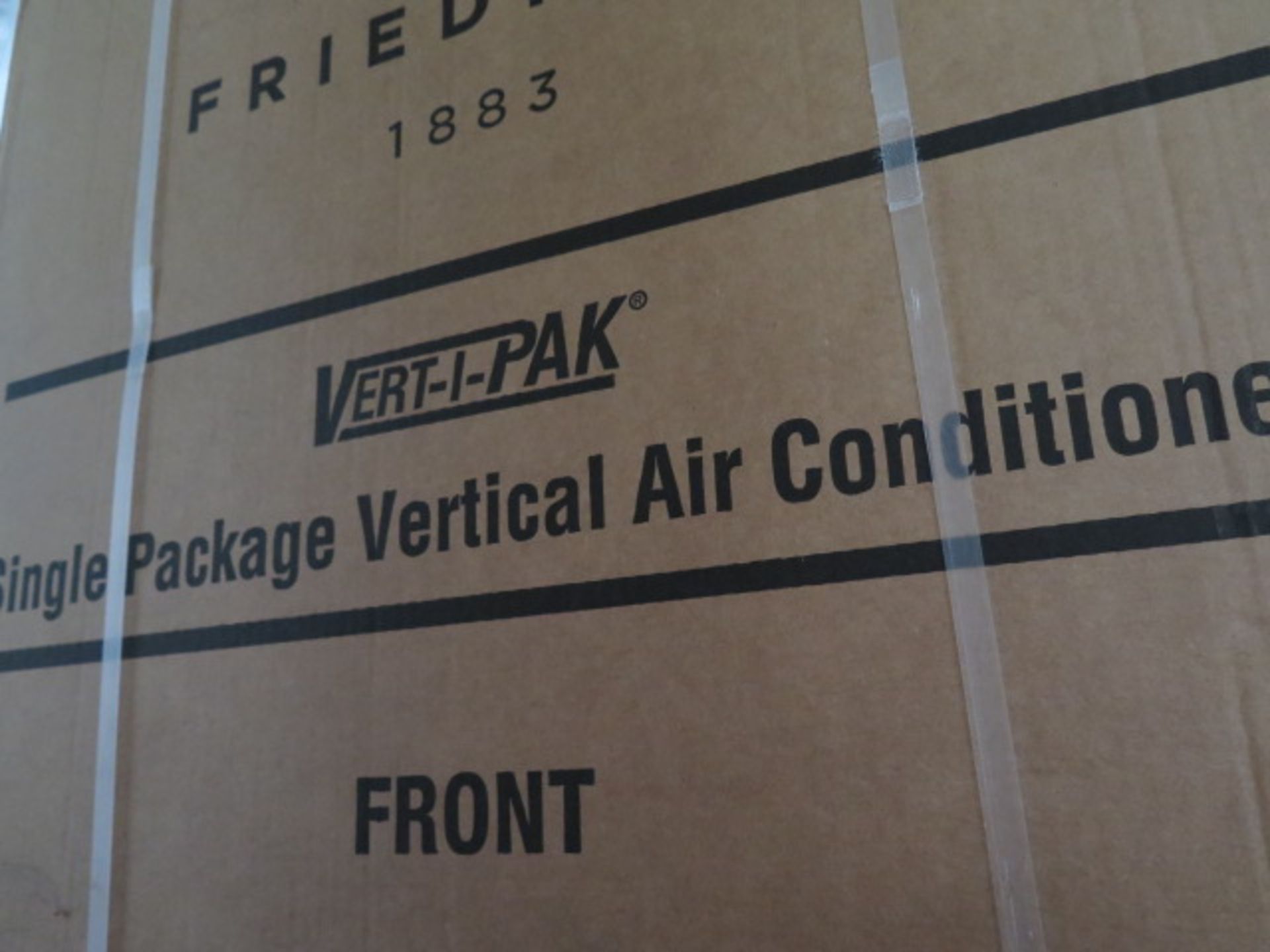 Friedrich VHA12K25RTN Hotel Style 1 Ton Single Package Vertical Air Conditioner s/n AFKN01917 w/ 9, - Image 3 of 4