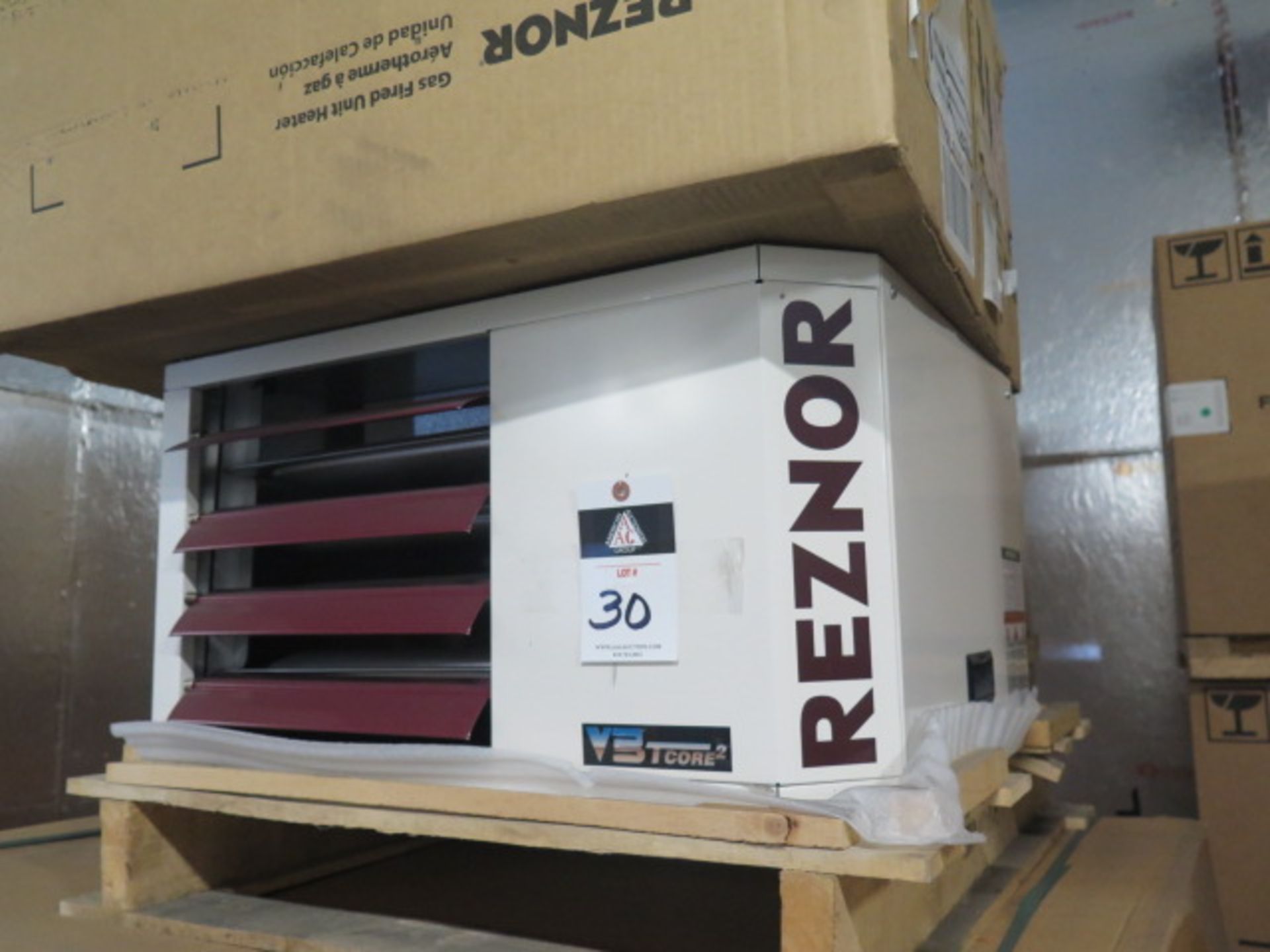 Reznor UDAP-60 60,000 BTU Natural Gas Fired Industrial Heater s/n BOF3062001104 115V. (SOLD AS-