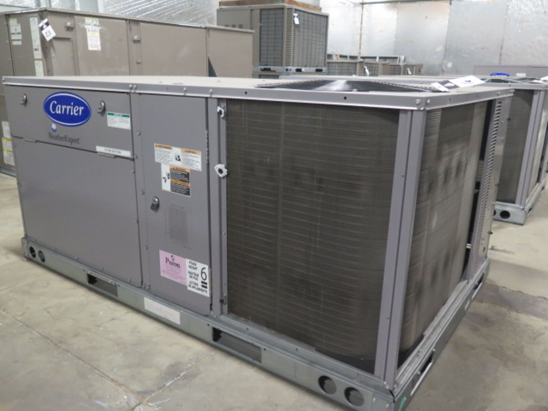 Carrier 48LCL004A2A6A1A3A0 3 Ton Gas Unit s/n 5017C86910 460V-3PH. (SOLD AS-IS - NO WARRANTY) - Image 3 of 7