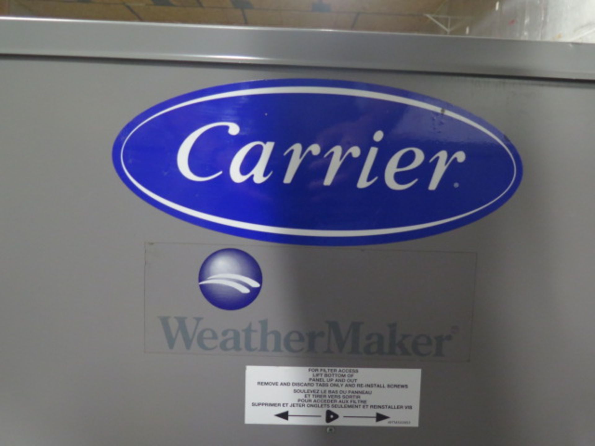 Carrier 48TCDA08A2A6-0A0A0 7.5 Ton Gas Unit s/n 1012G10214 460V-3PH. (SOLD AS-IS - NO WARRANTY) - Image 5 of 6