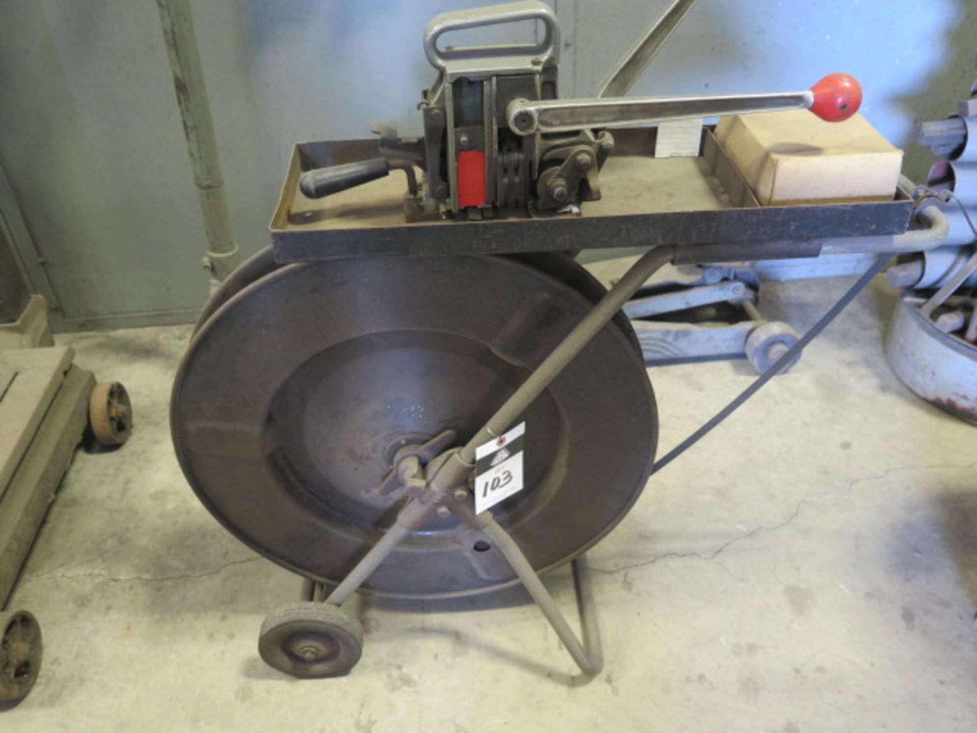 Banding Cart w/ Tools (SOLD AS-IS - NO WARRANTY)