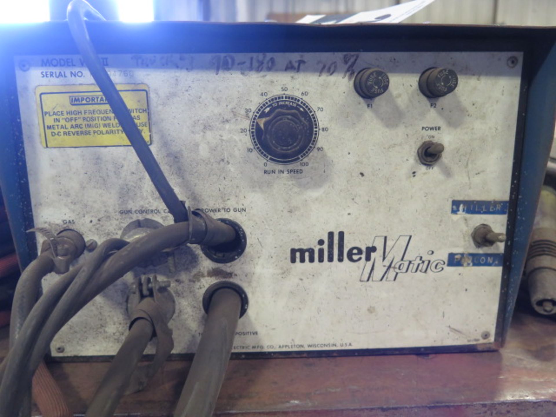 Miller Millermatic Spoolmatic II Spool Gun (SOLD AS-IS - NO WARRANTY) - Image 6 of 7