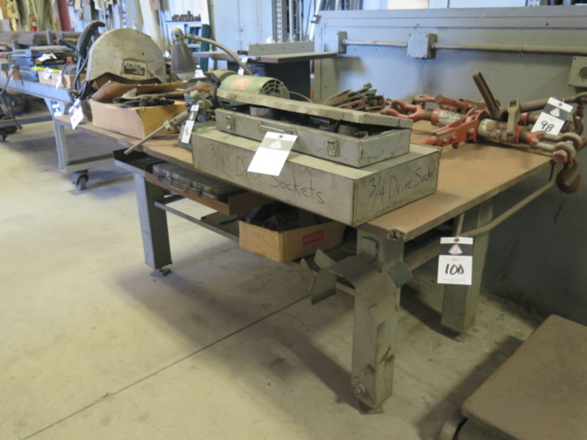 Steel Welding Table (SOLD AS-IS - NO WARRANTY)