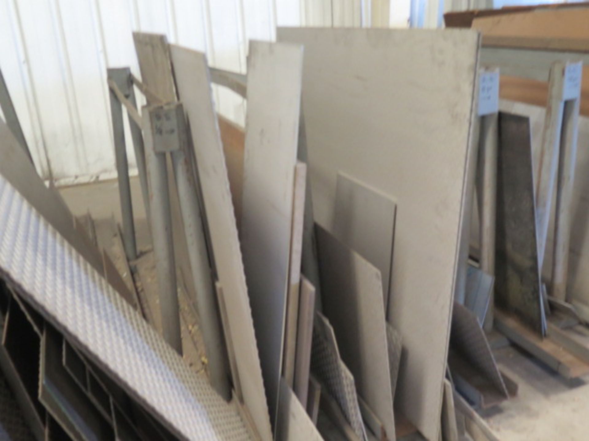 Large Quantity of Sheet and Plate Stock w/ Racks (SOLD AS-IS - NO WARRANTY) - Image 6 of 16