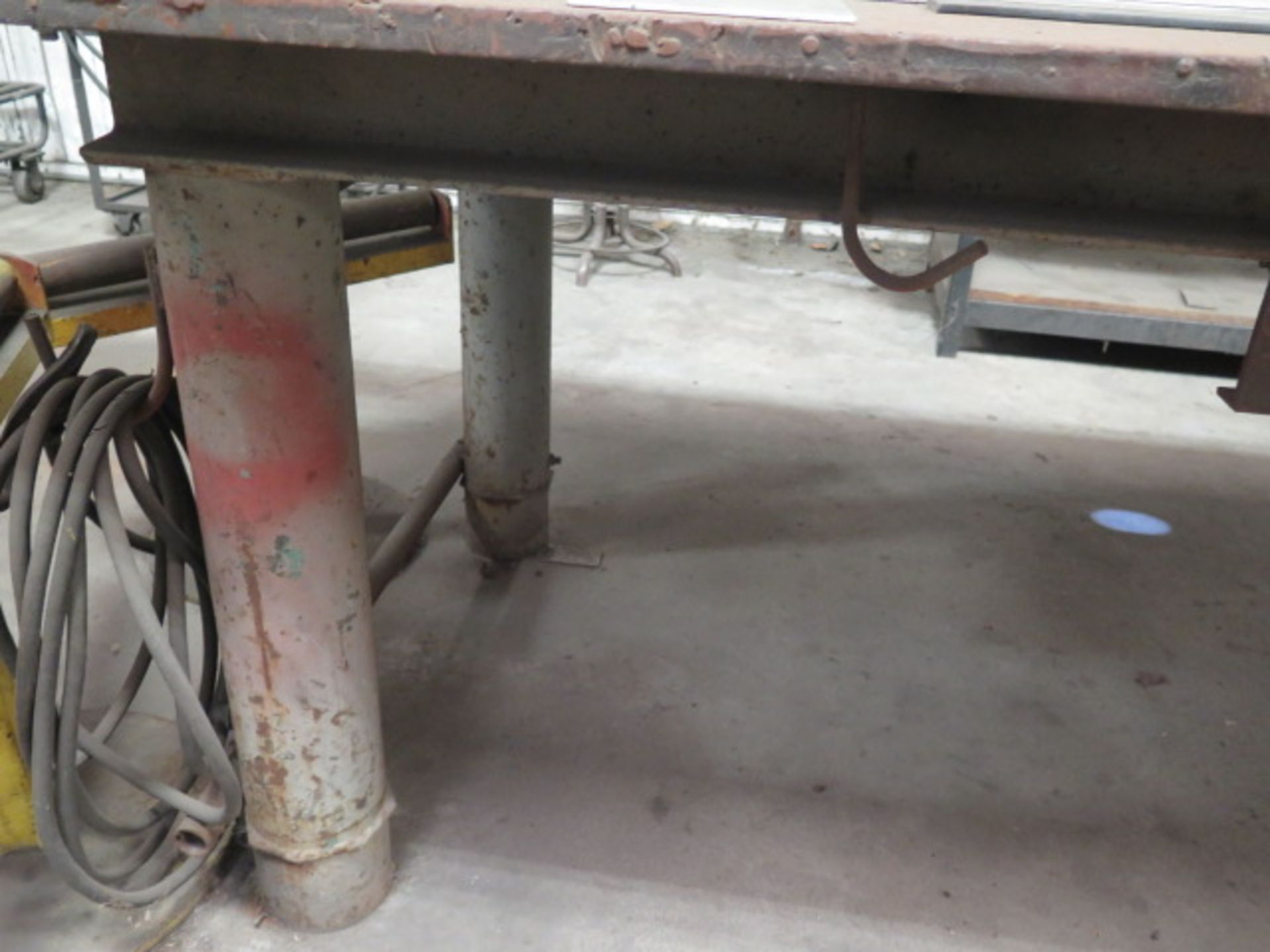 Steel Welding Table w/ Bench Vise (SOLD AS-IS - NO WARRANTY) - Image 5 of 5