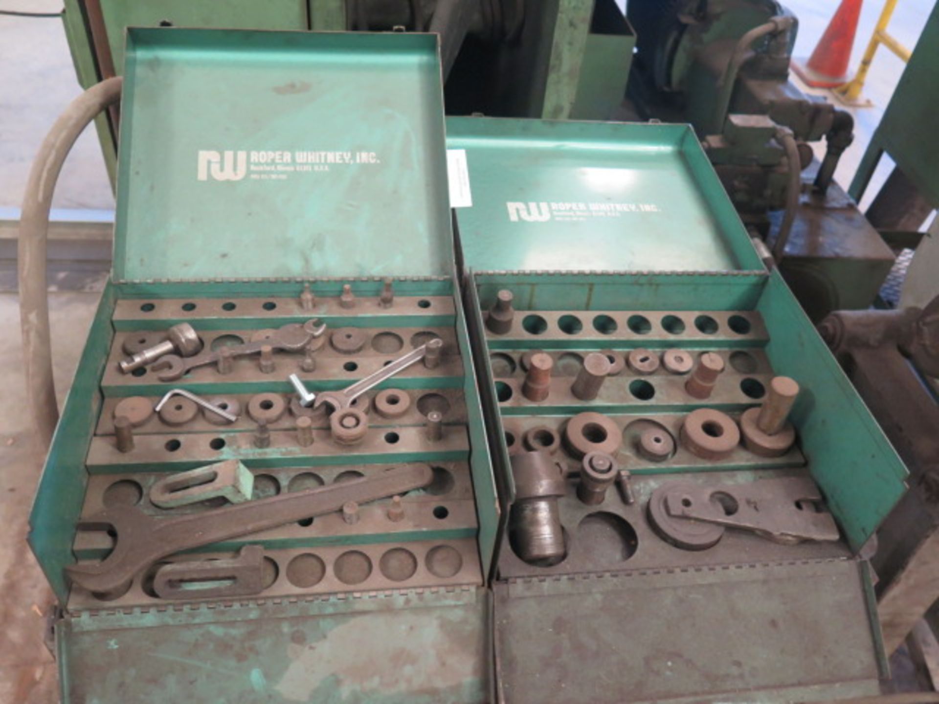 Roper Whitney Punch Sets w/ Rack (SOLD AS-IS - NO WARRANTY) - Image 2 of 5