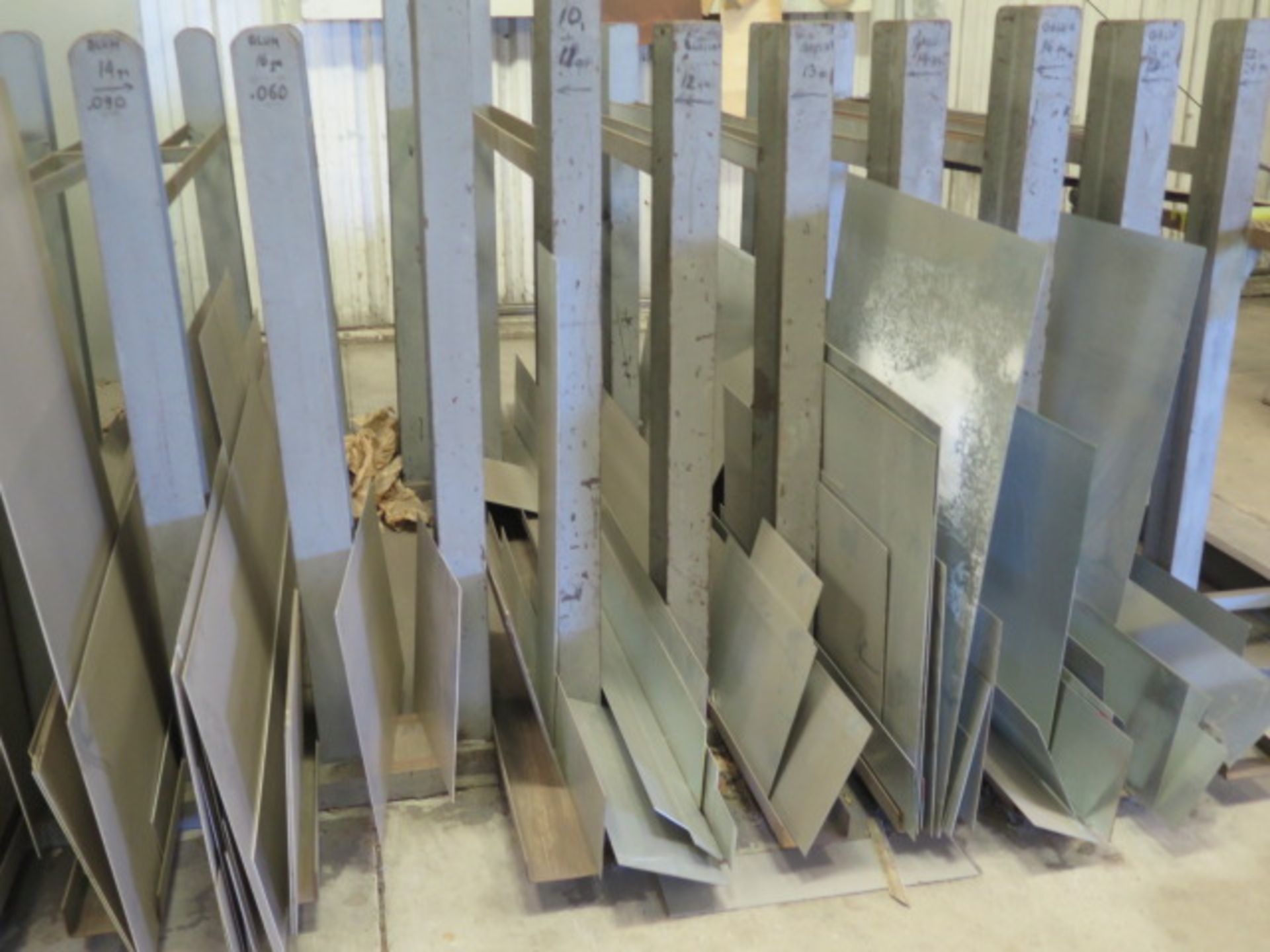 Large Quantity of Sheet and Plate Stock w/ Racks (SOLD AS-IS - NO WARRANTY) - Image 10 of 16