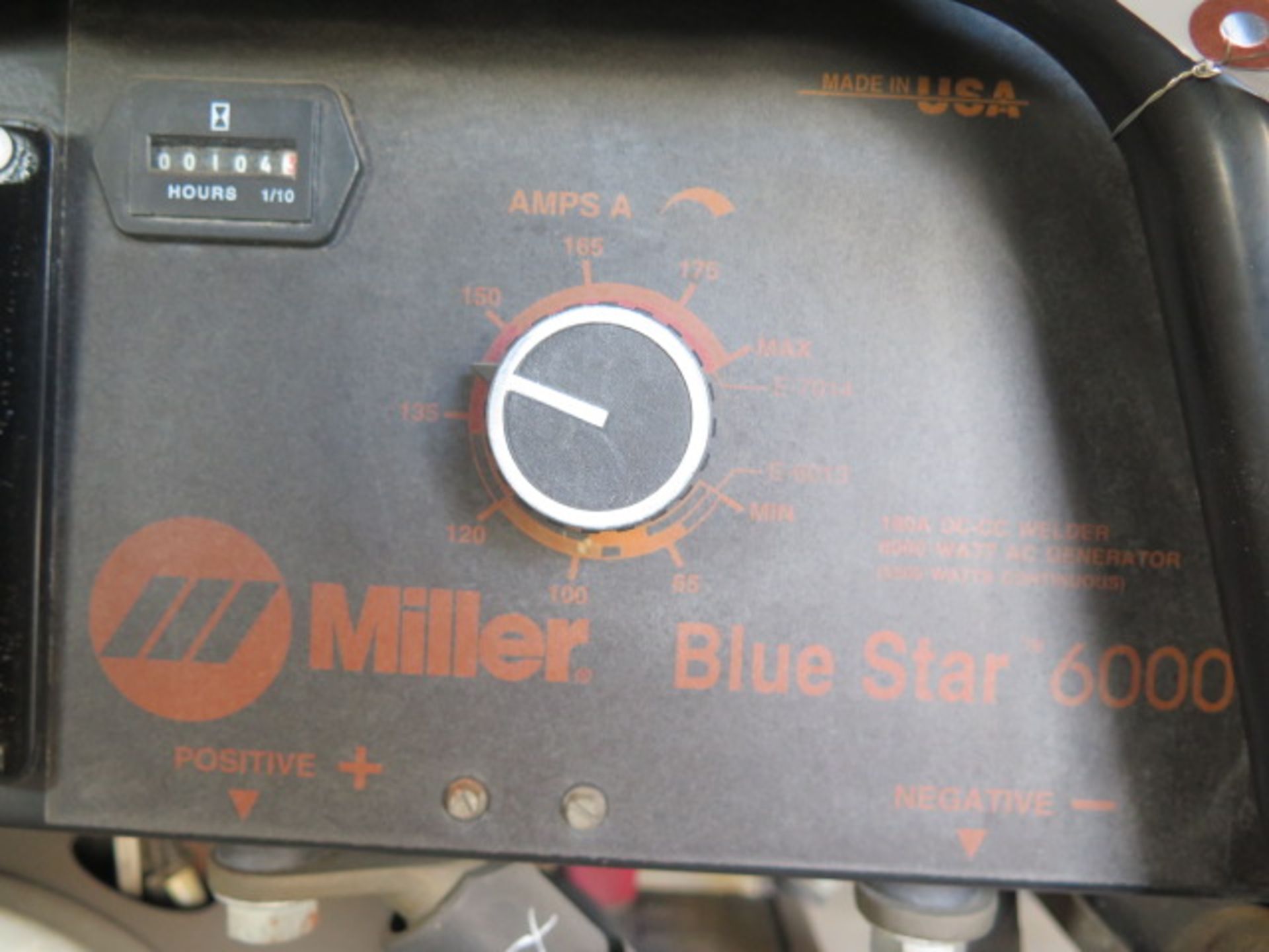 Miller Bluestar 6000 Gas Generator w/ Honda 13Hp Gas Enging, Electric Start, Cart (SOLD AS-IS - NO - Image 9 of 9