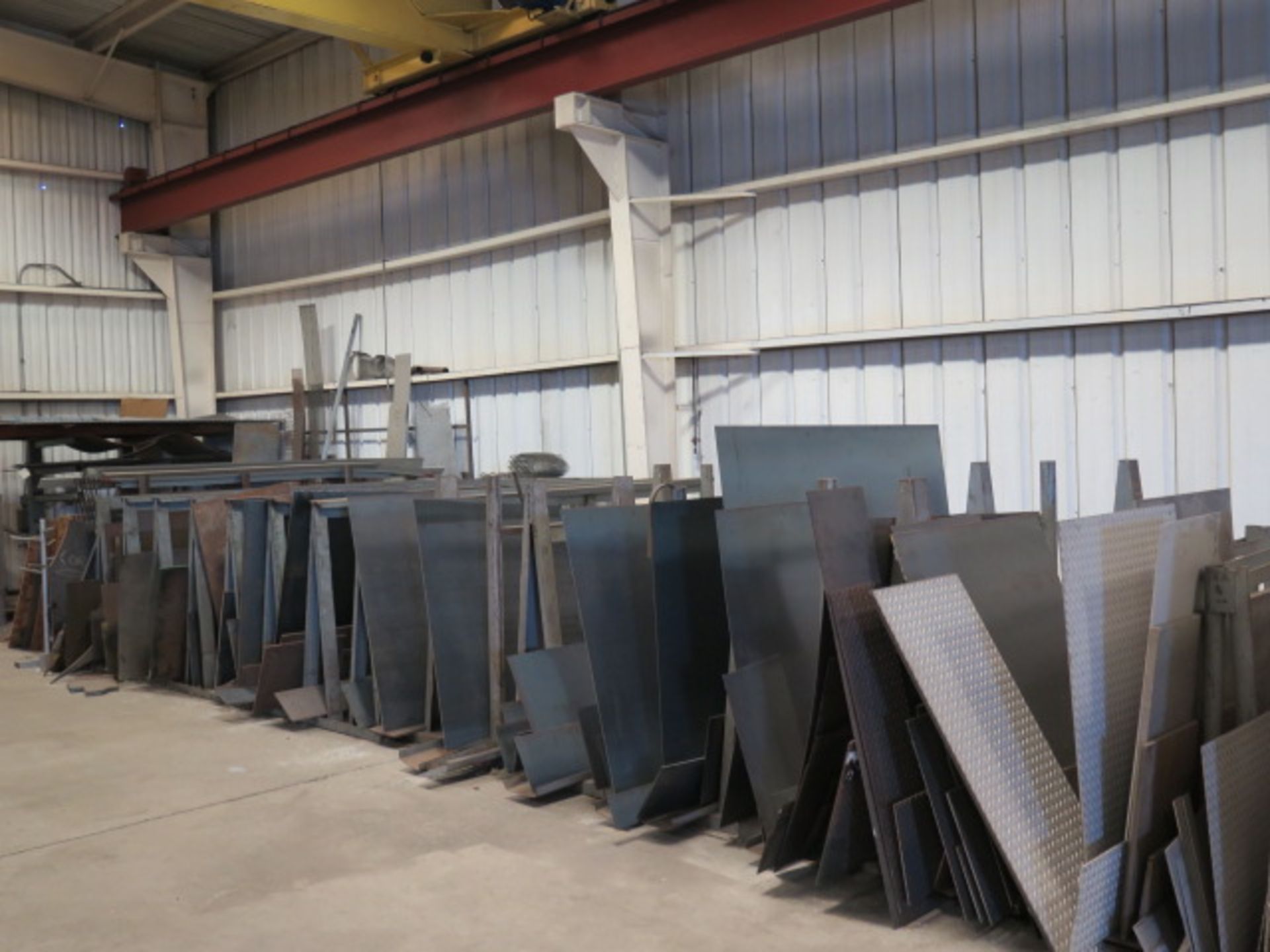 Large Quantity of Sheet and Plate Stock w/ Racks (SOLD AS-IS - NO WARRANTY) - Image 2 of 16