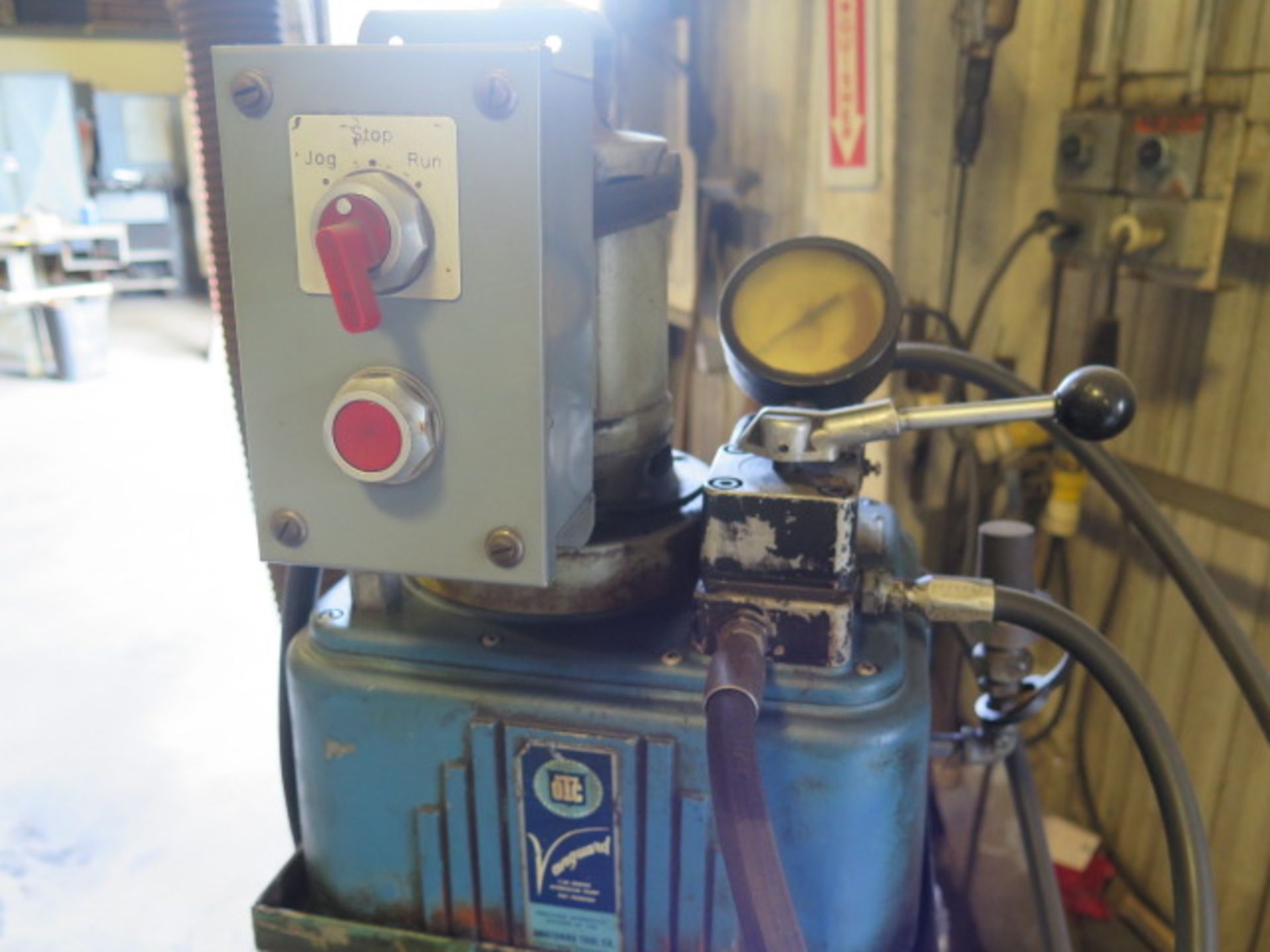 Custom Hydraulic Bending Press / Hydraulic H-Frame Press Combo, SOLD AS IS - Image 7 of 12
