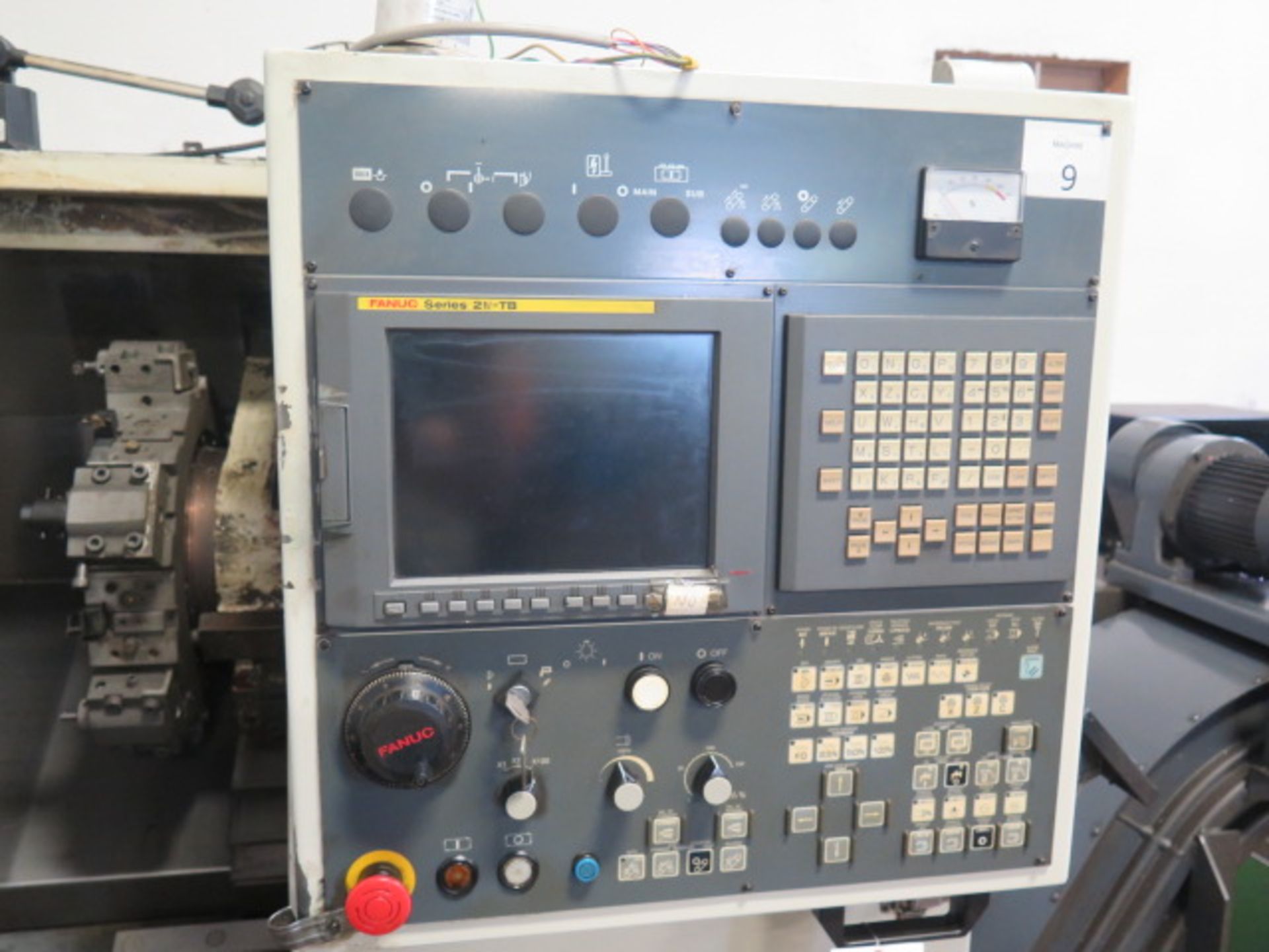 2006 Takisawa-T EX-106 CNC Turning Center s/n CG05E61077 w/ Fanuc Series 21i-TB Controls, SOLD AS IS - Image 9 of 12