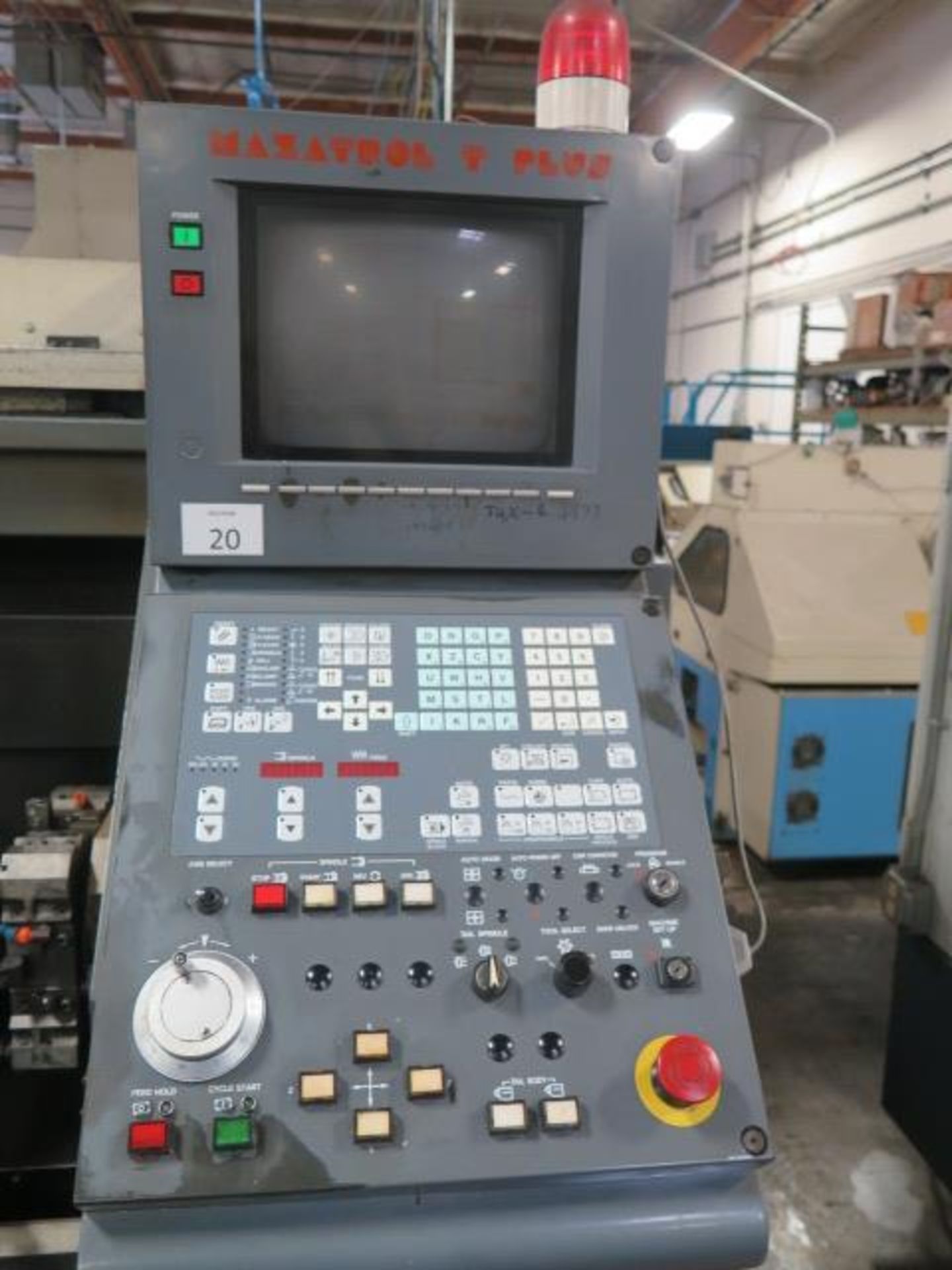 1997 Mazak Quick Turn 10 CNC Turning Center s/n 126753 w/ Mazatrol T-PLUS Controls, SOLD AS IS - Image 10 of 12