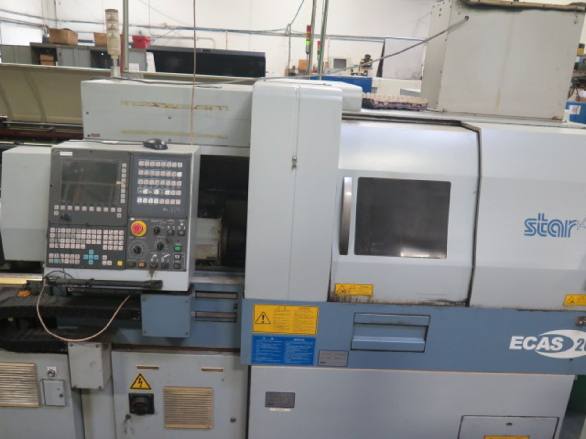 Star ECAS 20 Twin Spindle CNC Screw Machine s/n 0101(006), Siemens Controls, (6) Turning/ SOLD AS IS - Image 2 of 12