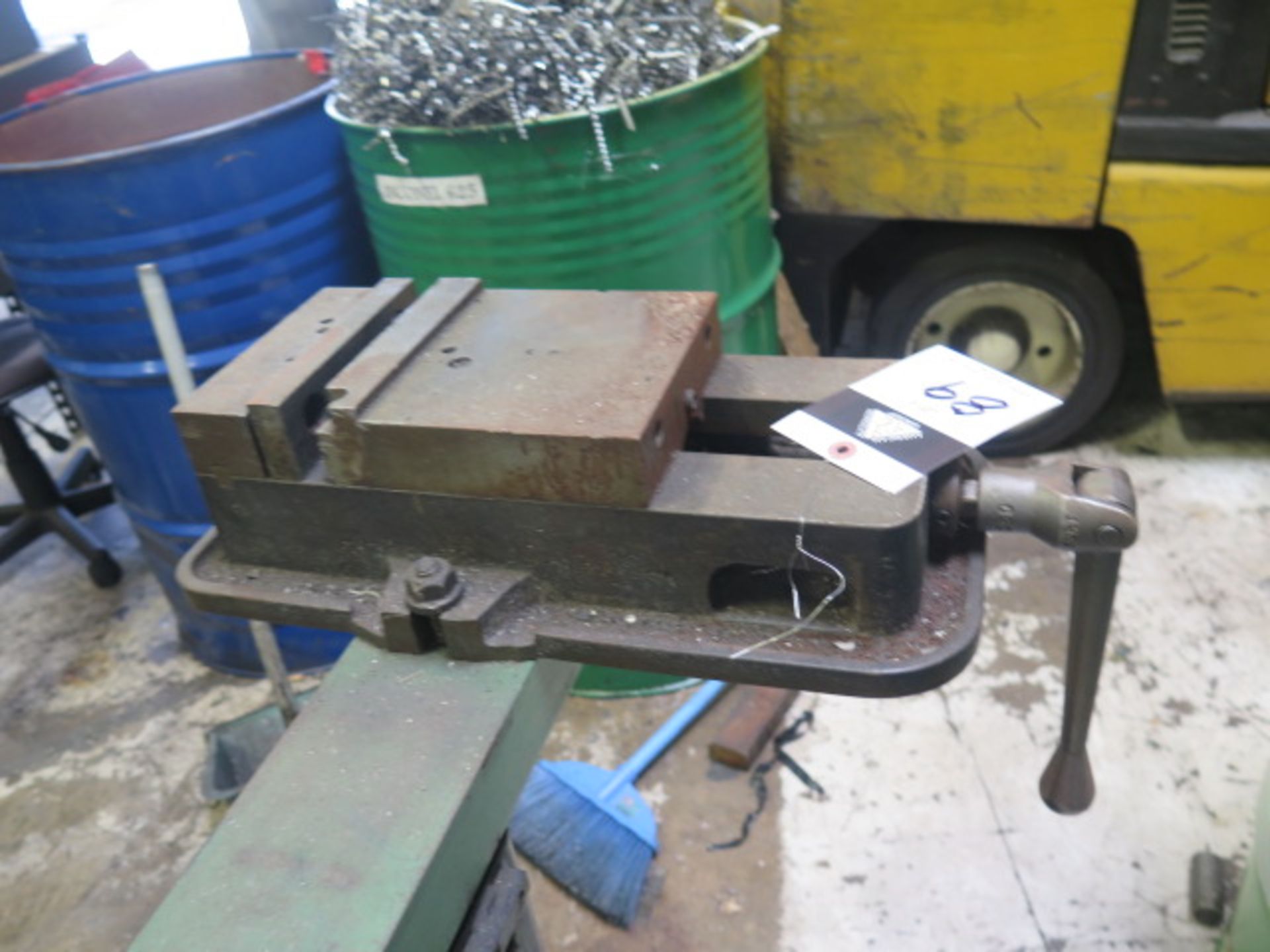 Pedestal Mounted 6" Angle-Lock Vise (SOLD AS-IS - NO WARRANTY) - Image 2 of 3