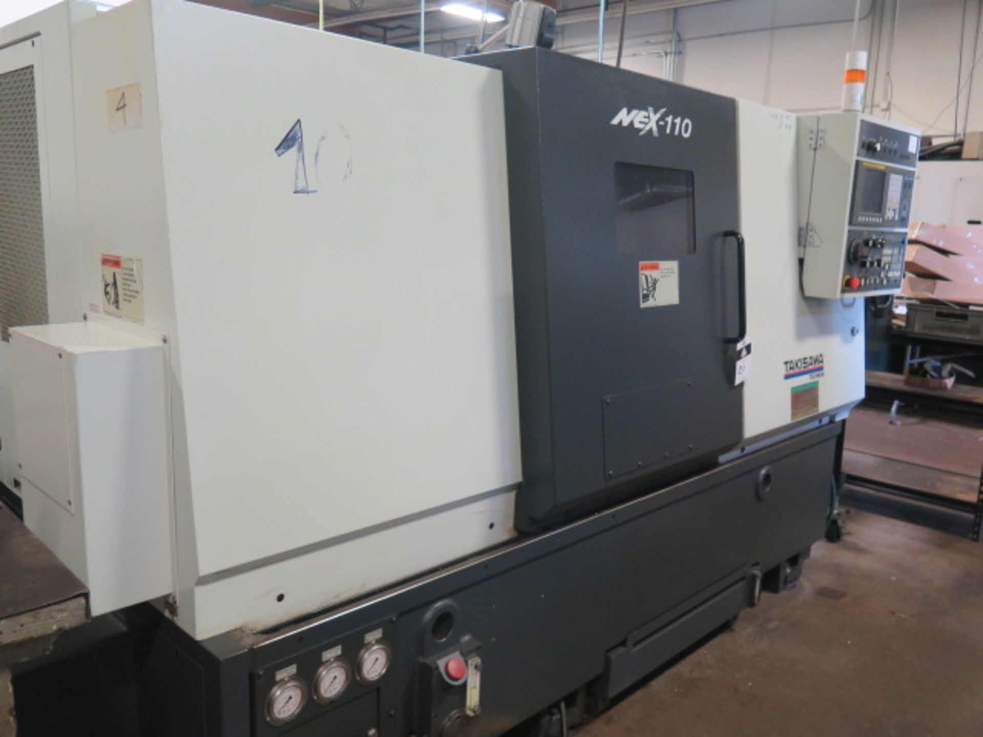 2017 Takisawa NEX-110 CNC Turning Center s/n CQ12N10961 w/Takisawa Turn-i Fanuc Controls, SOLD AS IS - Image 2 of 21