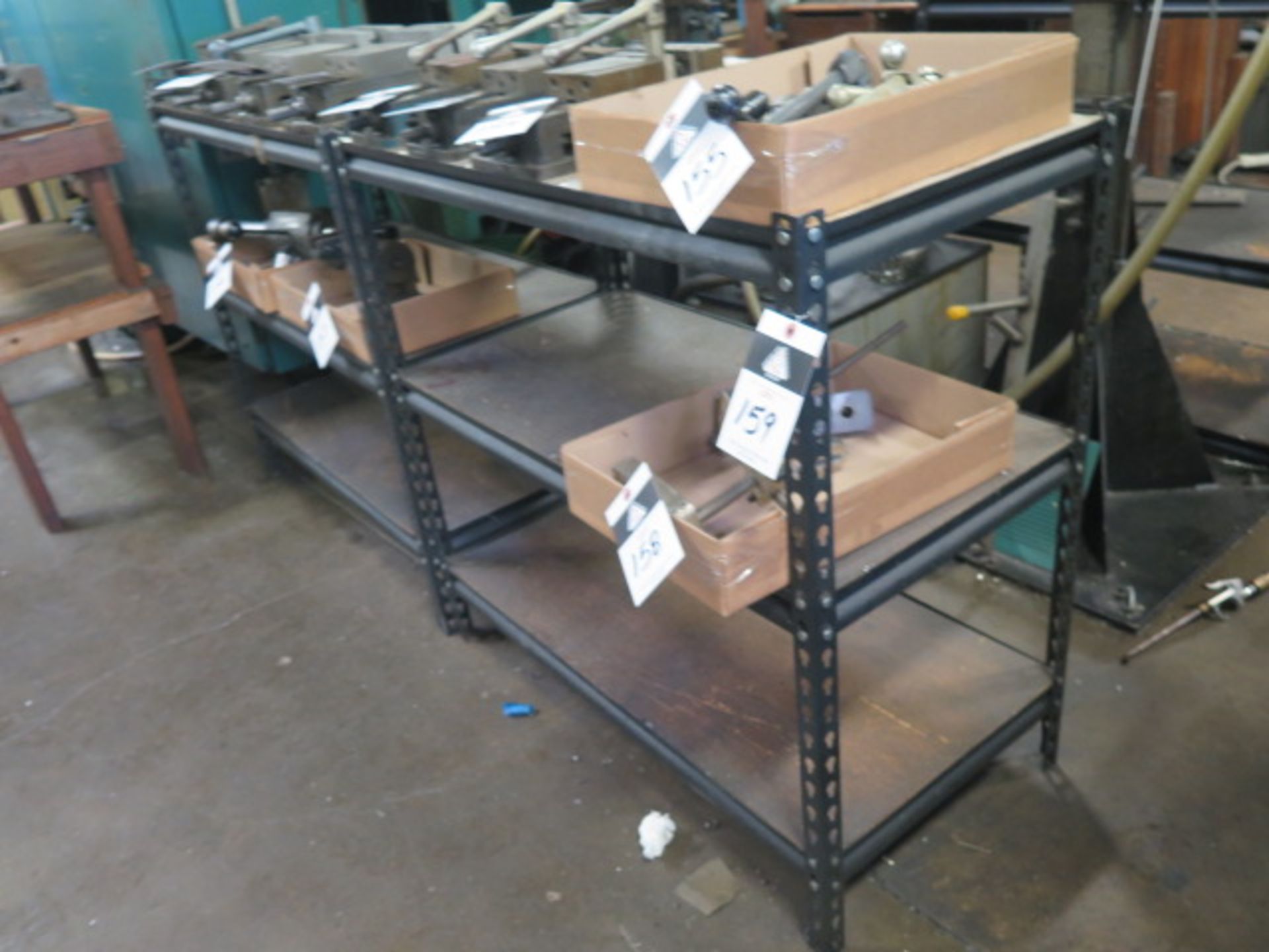 Wooden Tables and Steel Frame Shelves (10) (SOLD AS-IS - NO WARRANTY) - Image 2 of 2