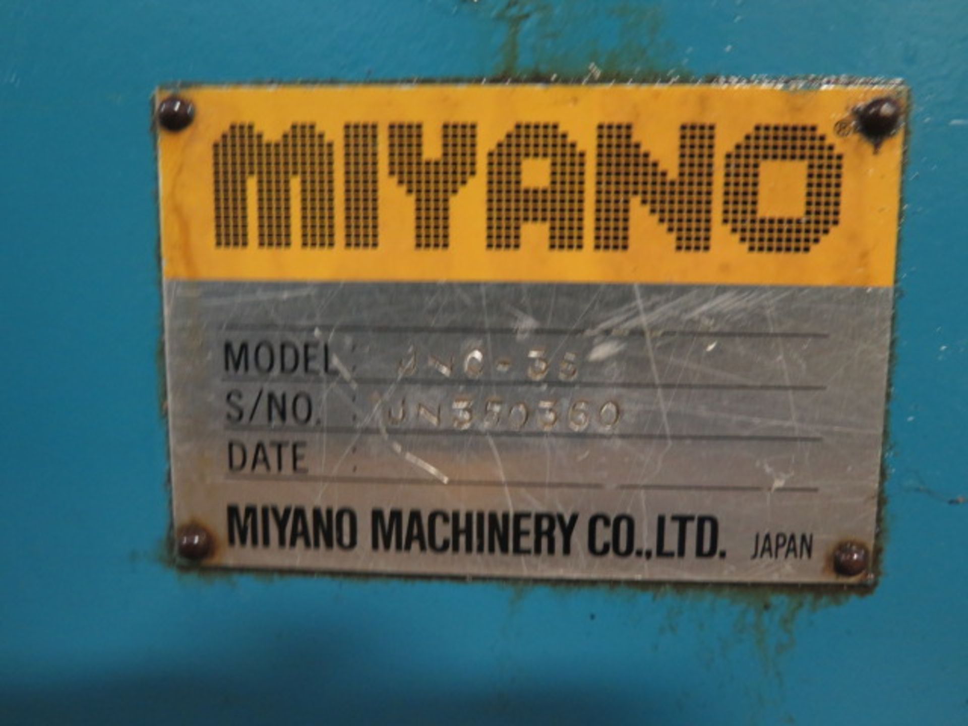 Miyano JNC-35 CNC Turning Center s/n JN350360 w/ Fanuc System 10T Controls, 8-Station, SOLD AS IS - Image 11 of 11