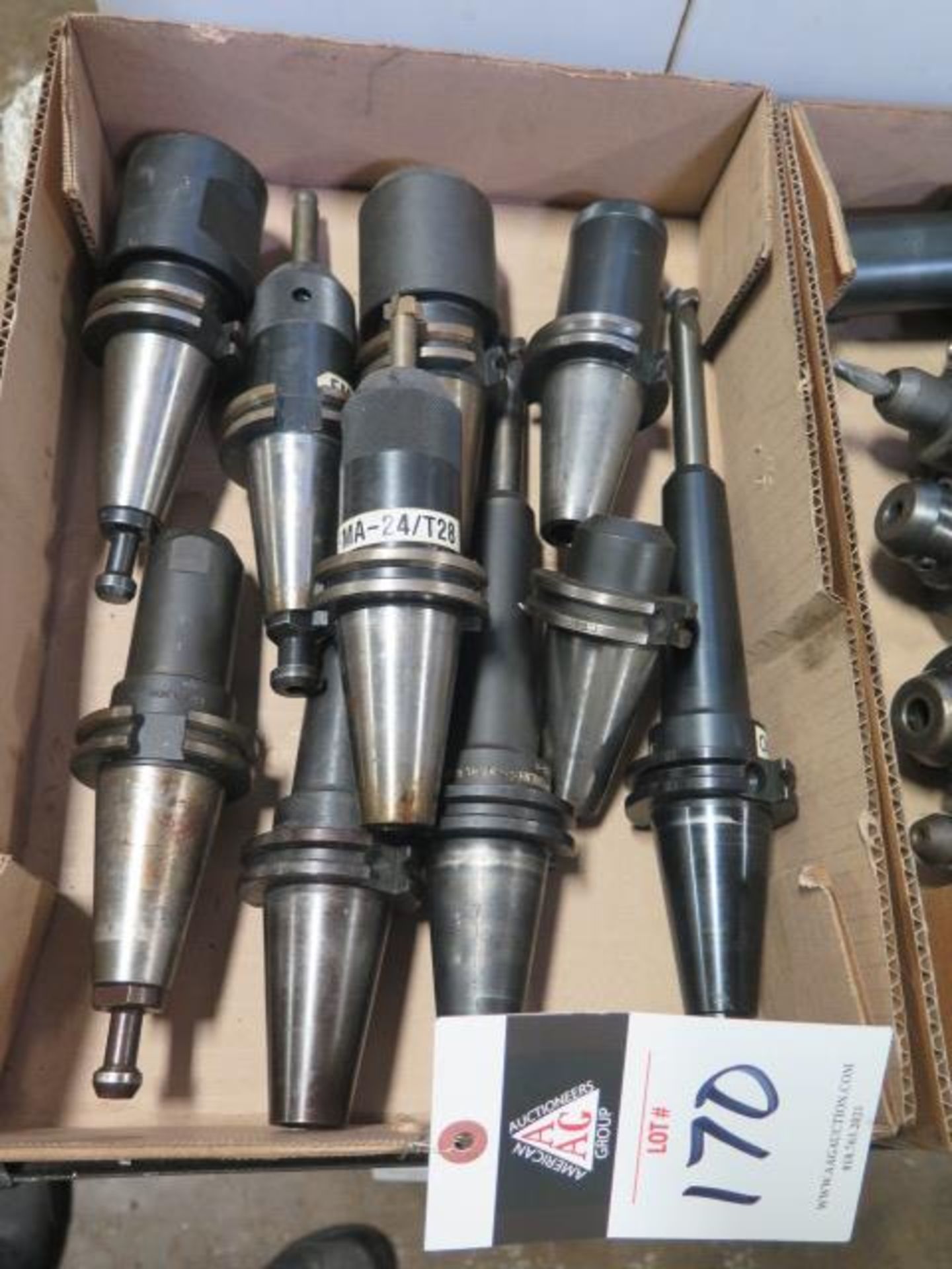 CAT-40 Taper Tooling (10) (SOLD AS-IS - NO WARRANTY)