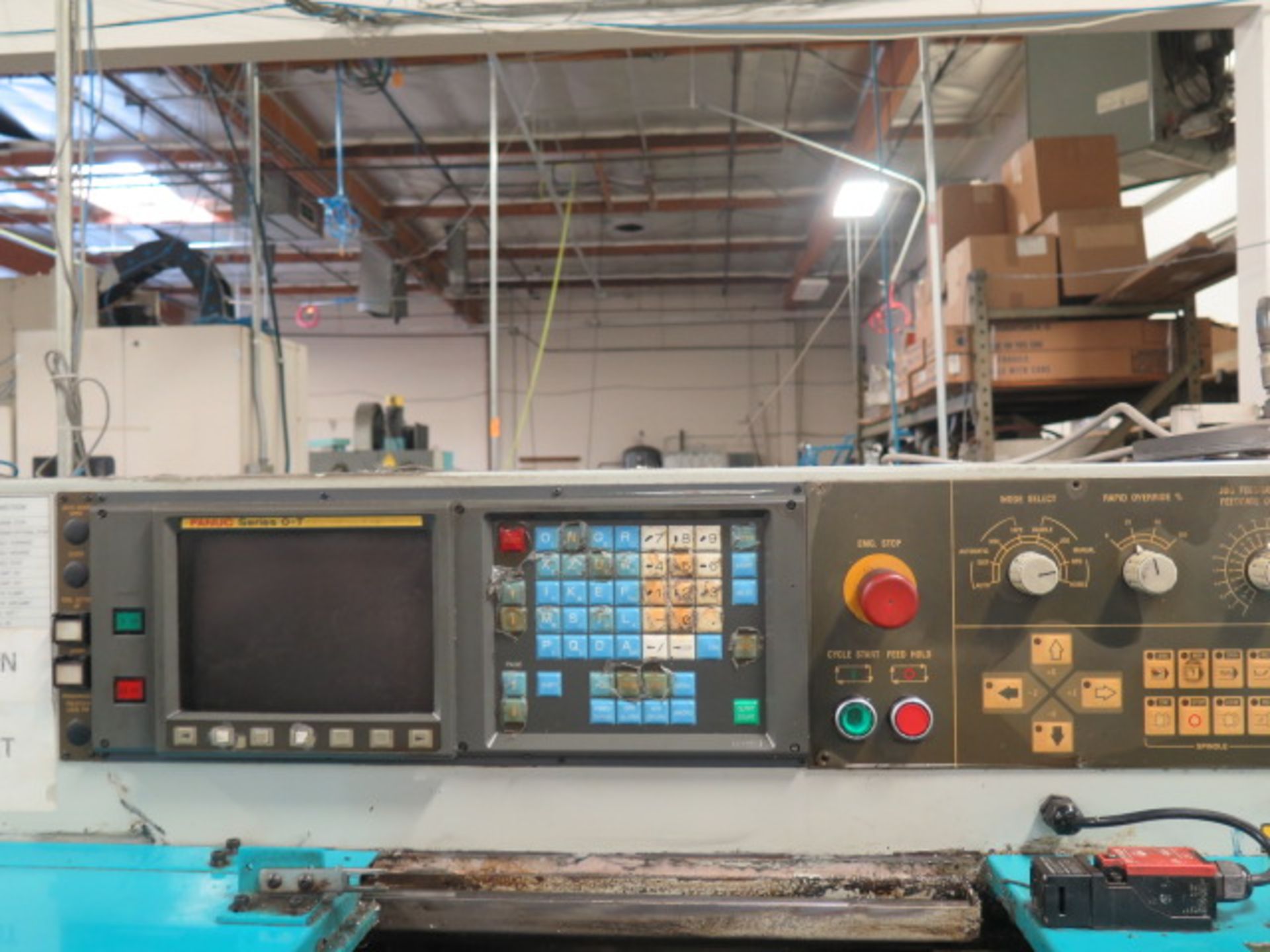2001 Akira Seiki SL-15 CNC Turning Center s/n 01TC132-126 w/ Fanuc Series 0-T Controls, SOLD AS IS - Image 9 of 13
