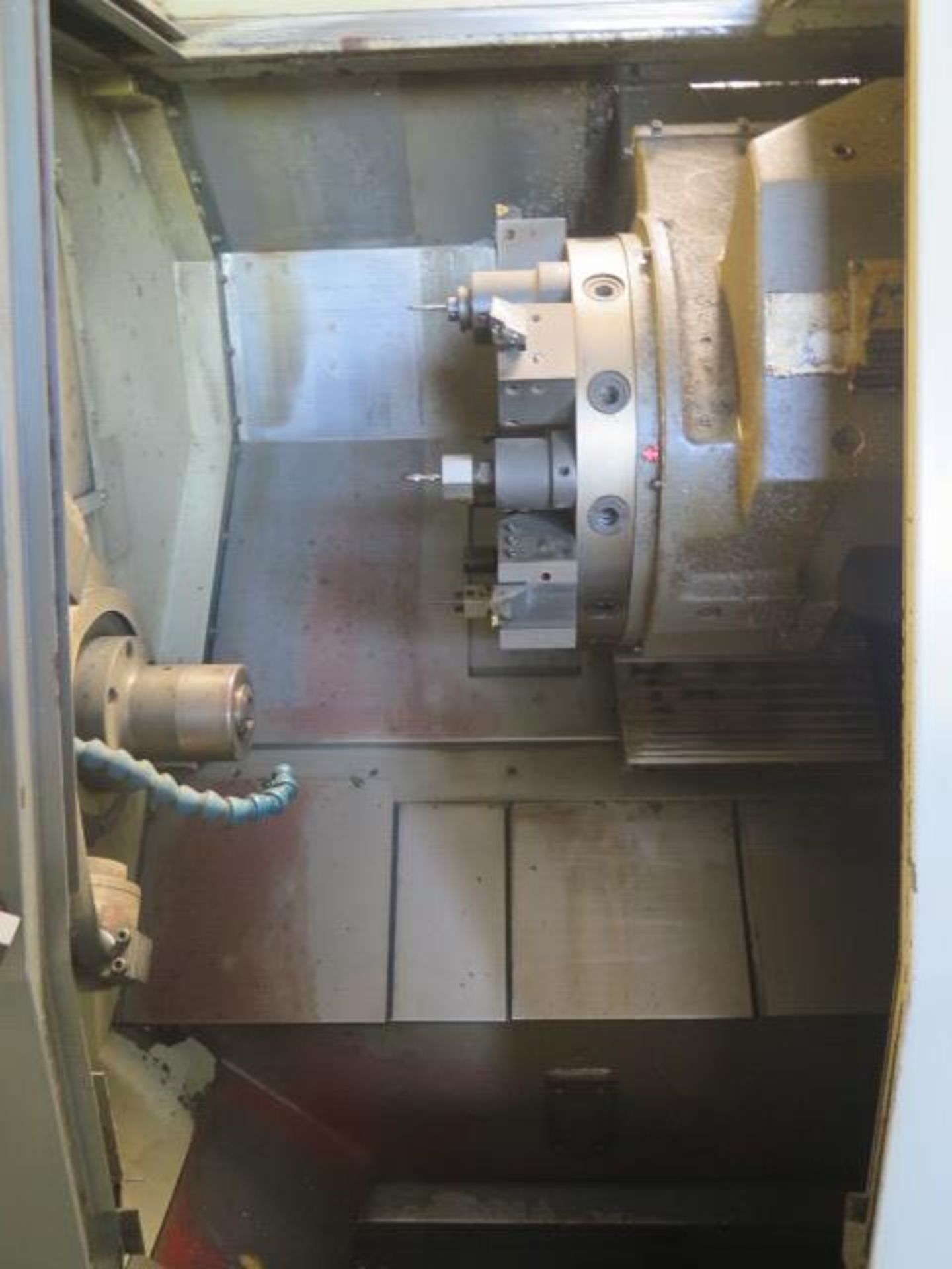 2007 Hyundai-KIA SKT21LM CNC Turning Center s/n SKT21LM0348 w/ Fanuc 0i-TC Controls, SOLD AS IS - Image 3 of 13