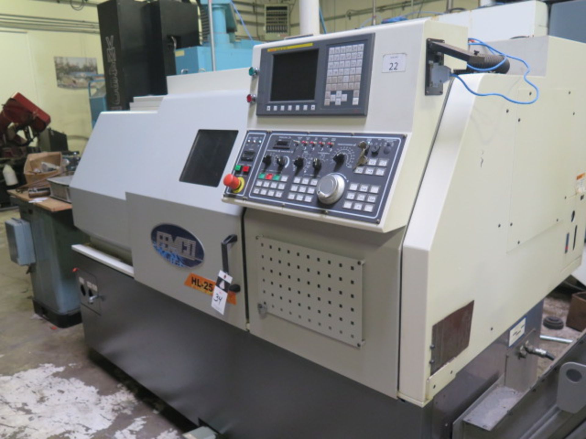 2014 Femco HL-25N CNC Lathe r s/n L114-2104 w/ Fanuc 0i-TD Controls, Tool Presetter, SOLD AS IS - Image 3 of 14