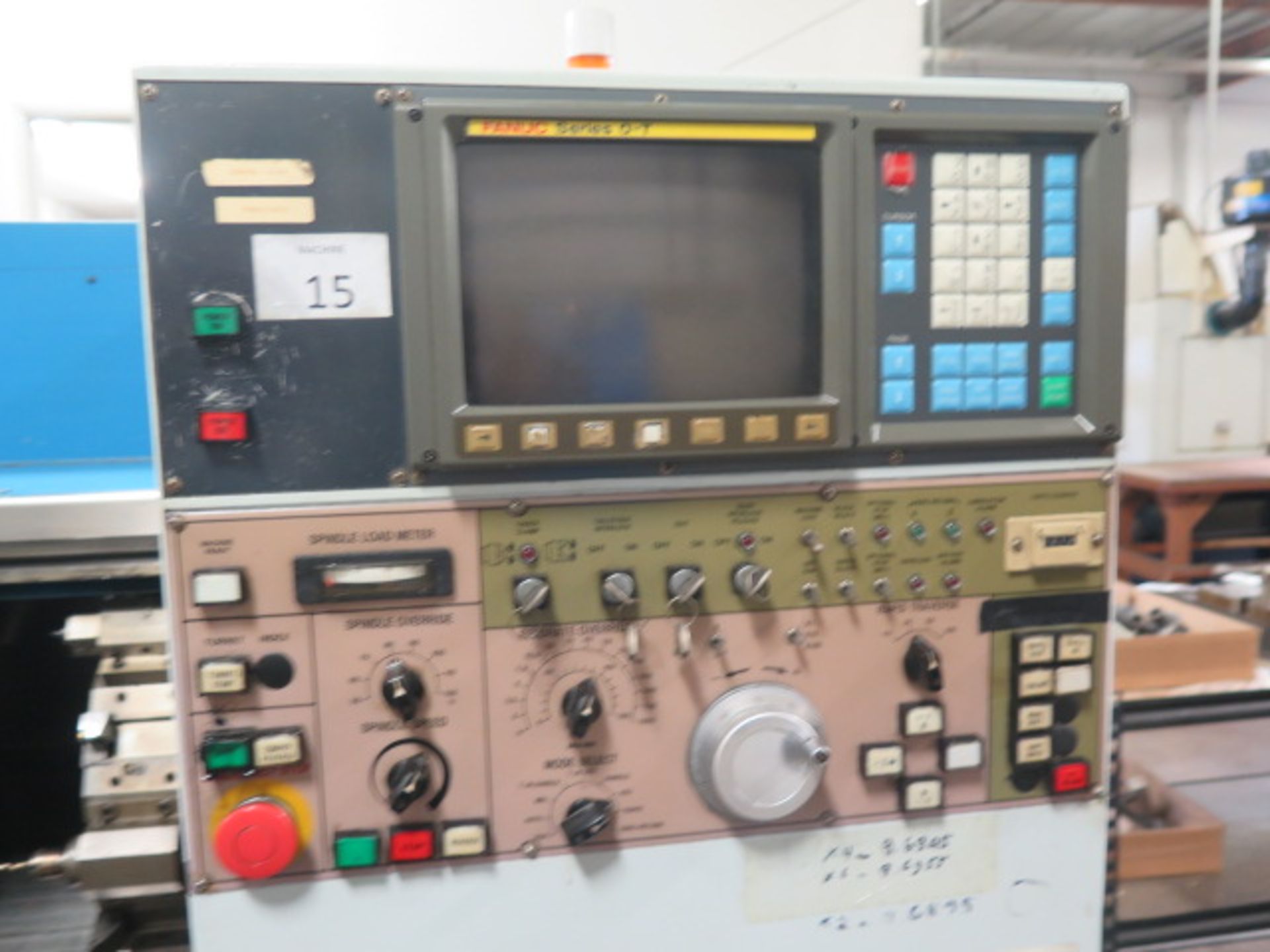 2000 Femco HL-15N CNC Turning Center s/n LJ0-0228 w/Fanuc 0i Controls, 12-Station Turret, SOLD AS IS - Image 9 of 11