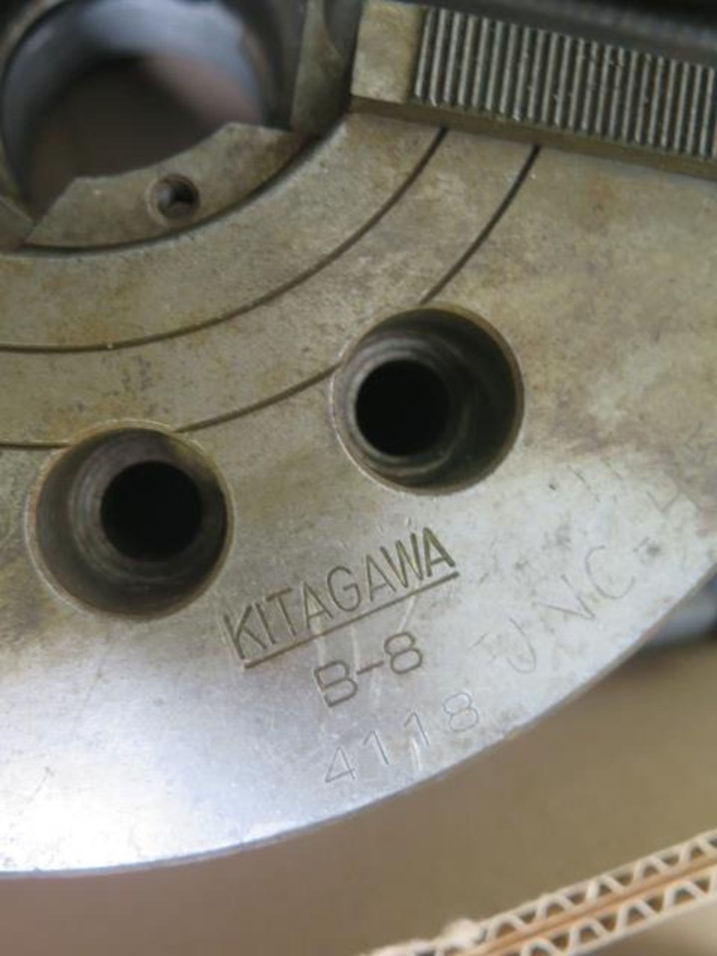 Kitagawa B-8 8" Power Chuck (SOLD AS-IS - NO WARRANTY) - Image 4 of 4